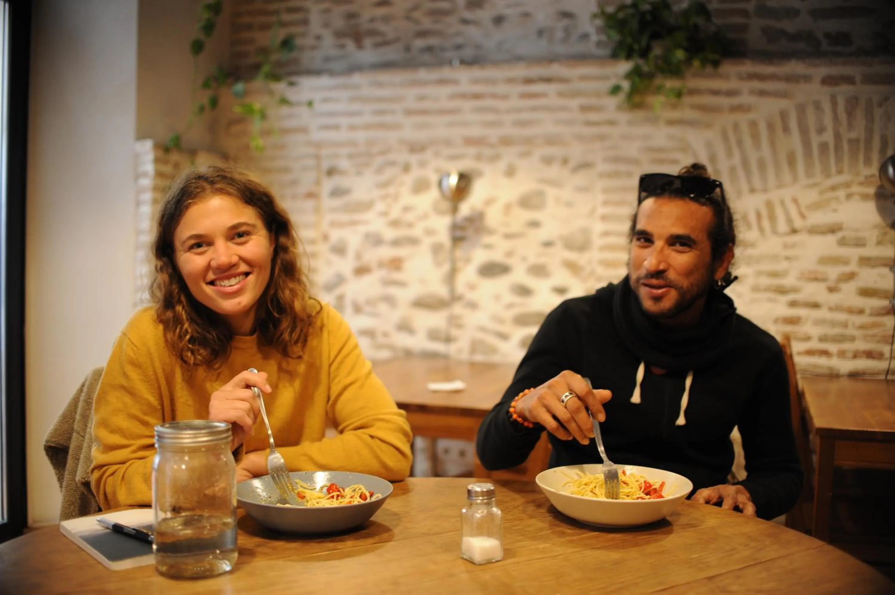 Communal lounge/ TV room in El Granado Hostel