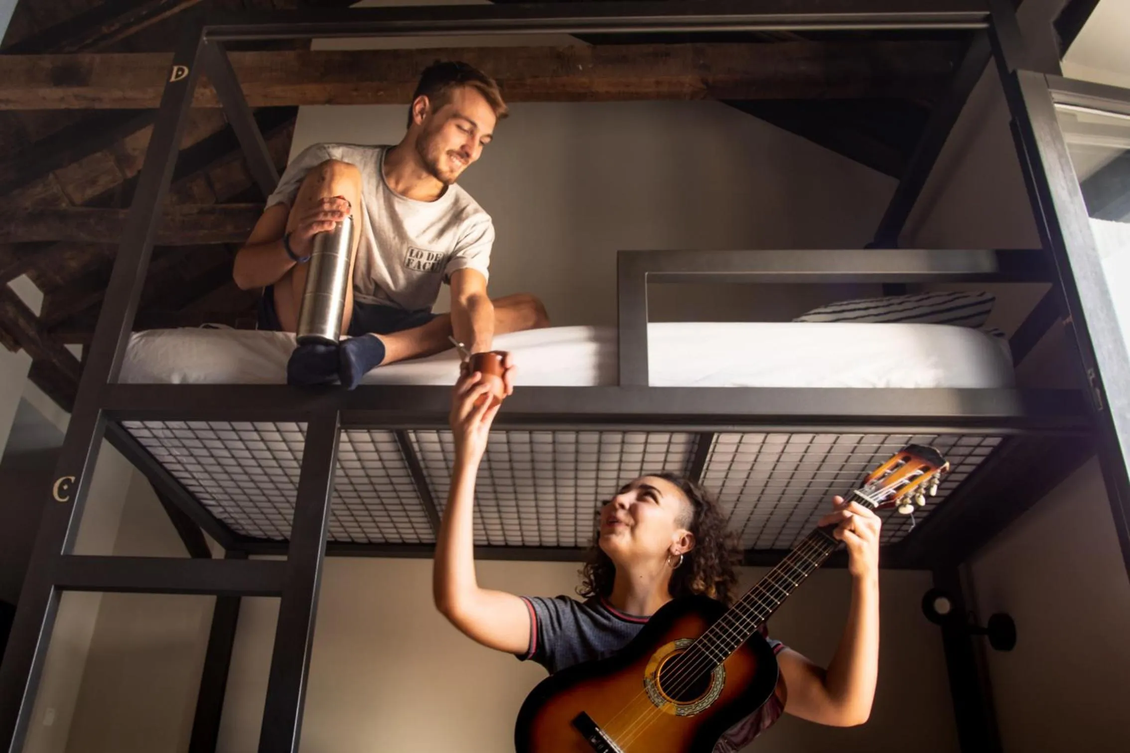 Guests in El Granado Hostel