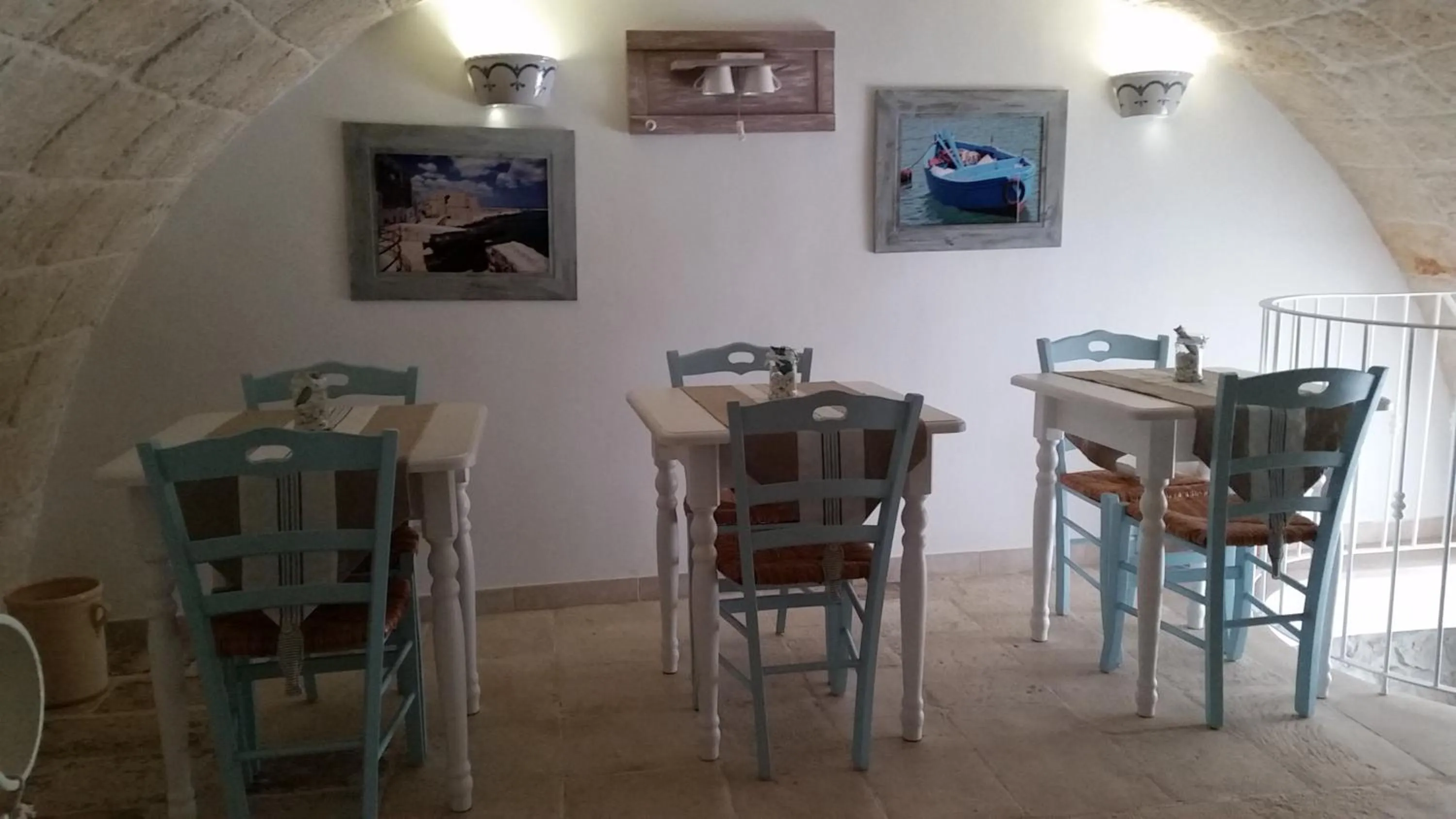 Food and drinks in B&B La Porta Vecchia