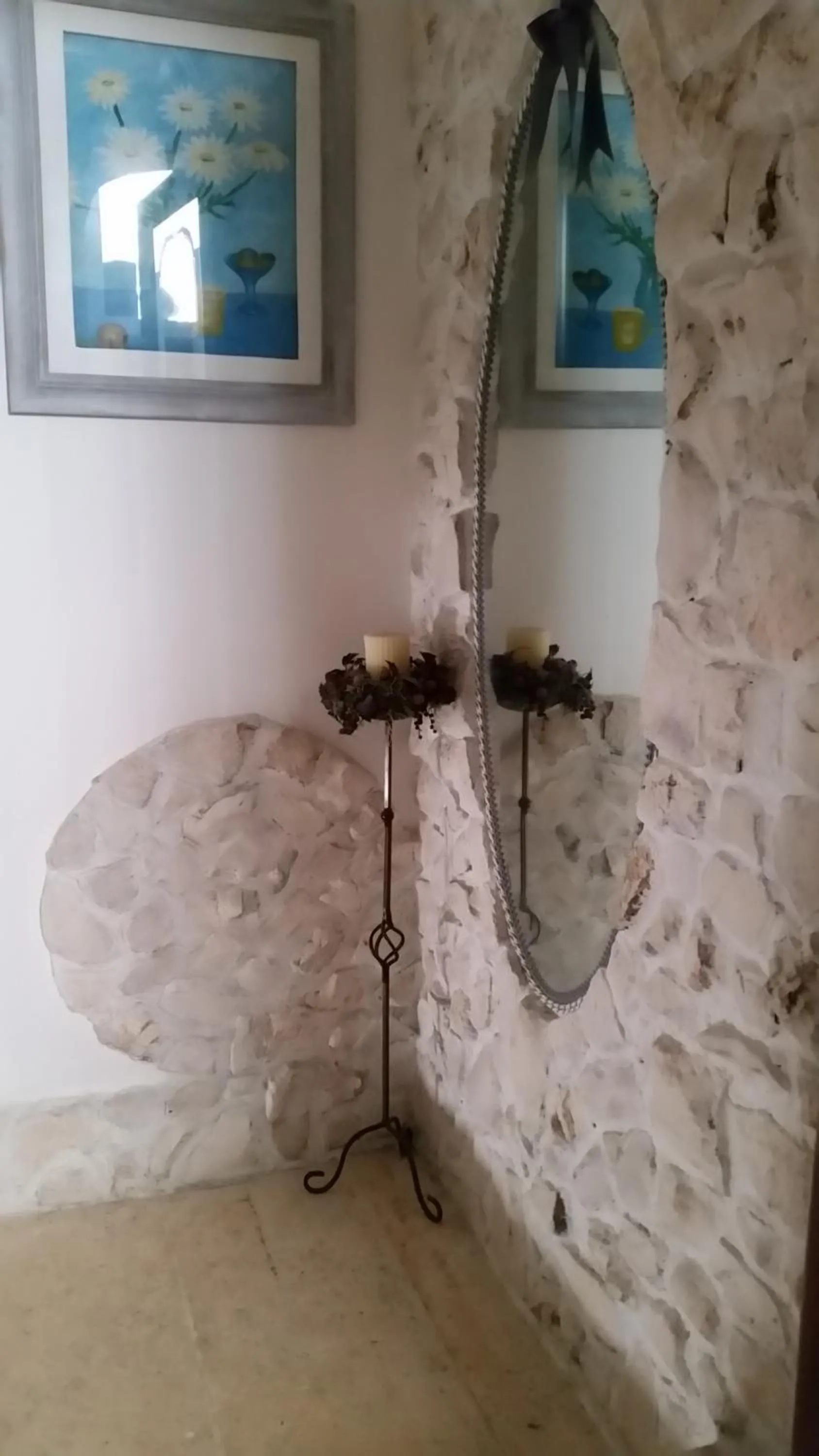 Lobby or reception in B&B La Porta Vecchia