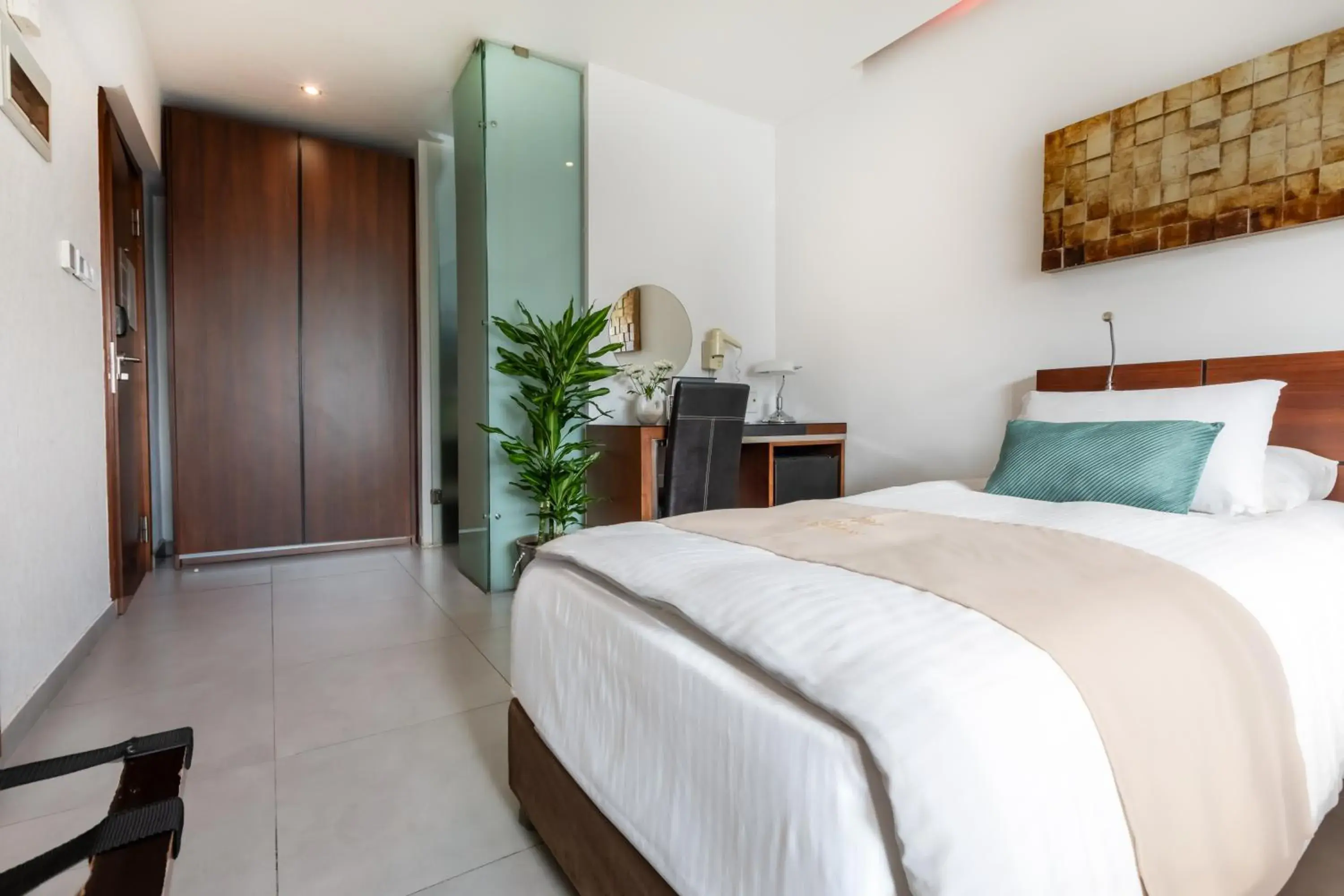 Bed in Achilleos City Hotel Bed in Achilleos City Hotel