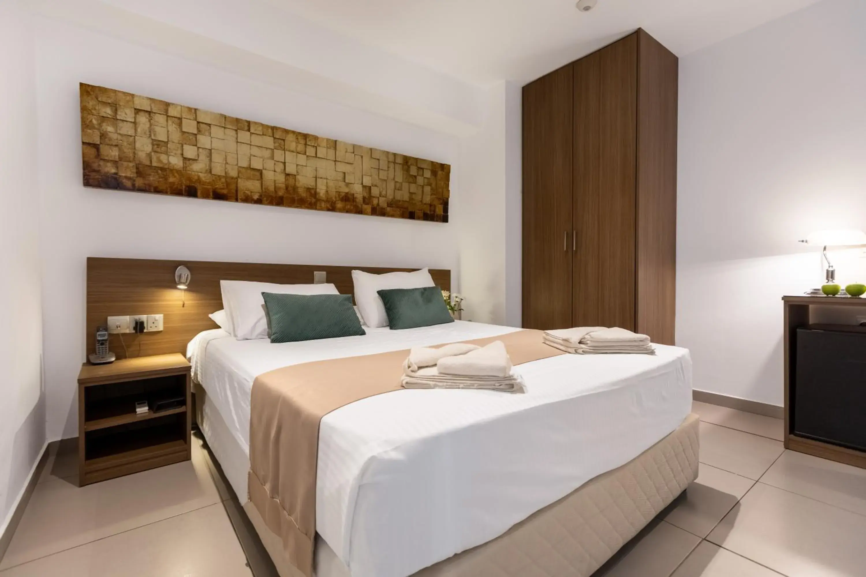 Bed in Achilleos City Hotel Bed in Achilleos City Hotel