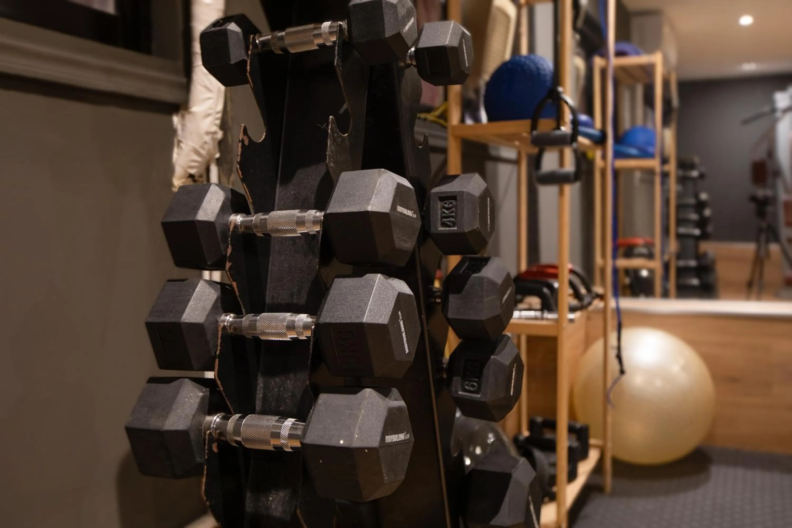 Fitness centre/facilities in Achilleos City Hotel