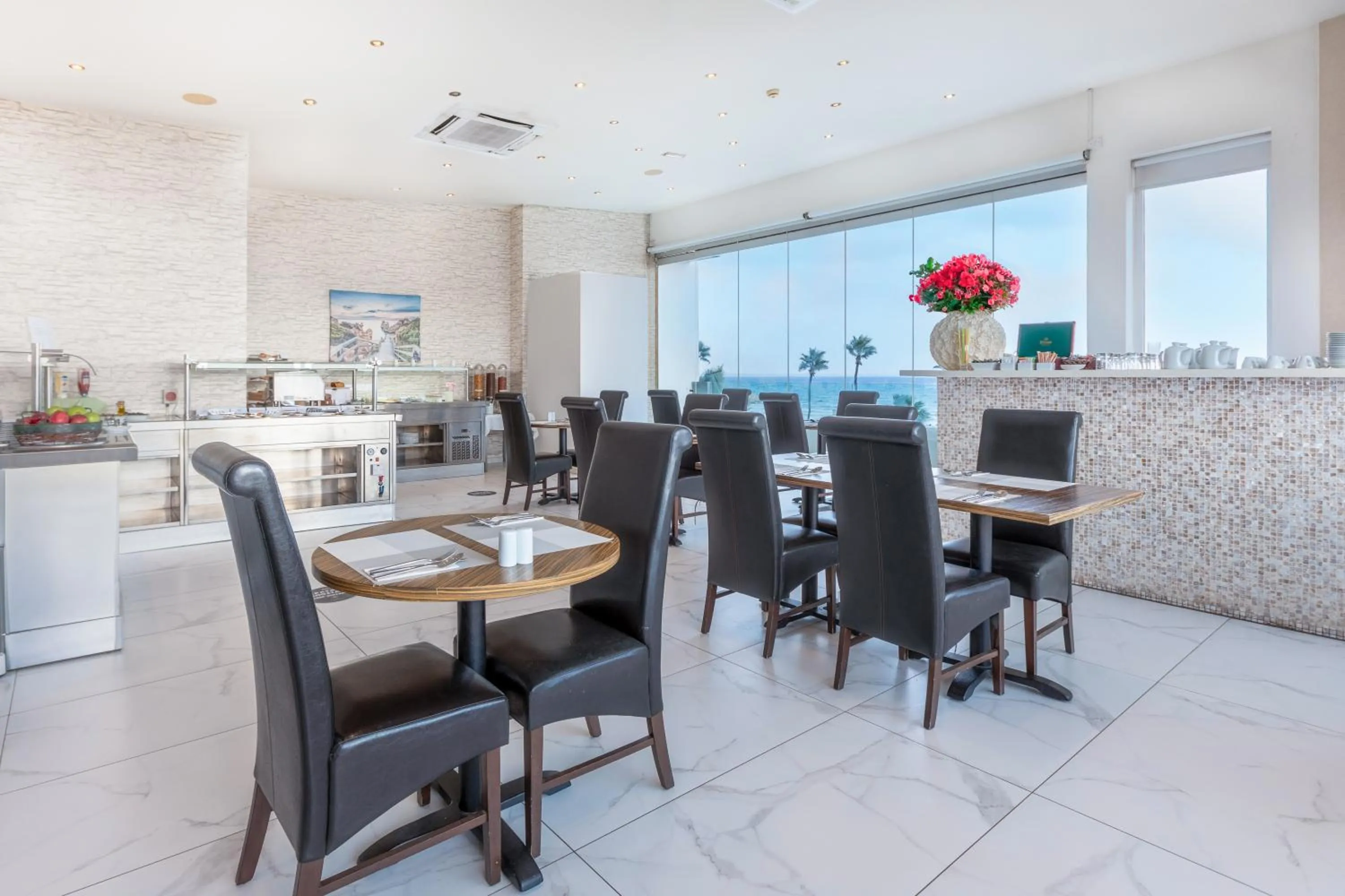 Kitchen or kitchenette in Achilleos City Hotel