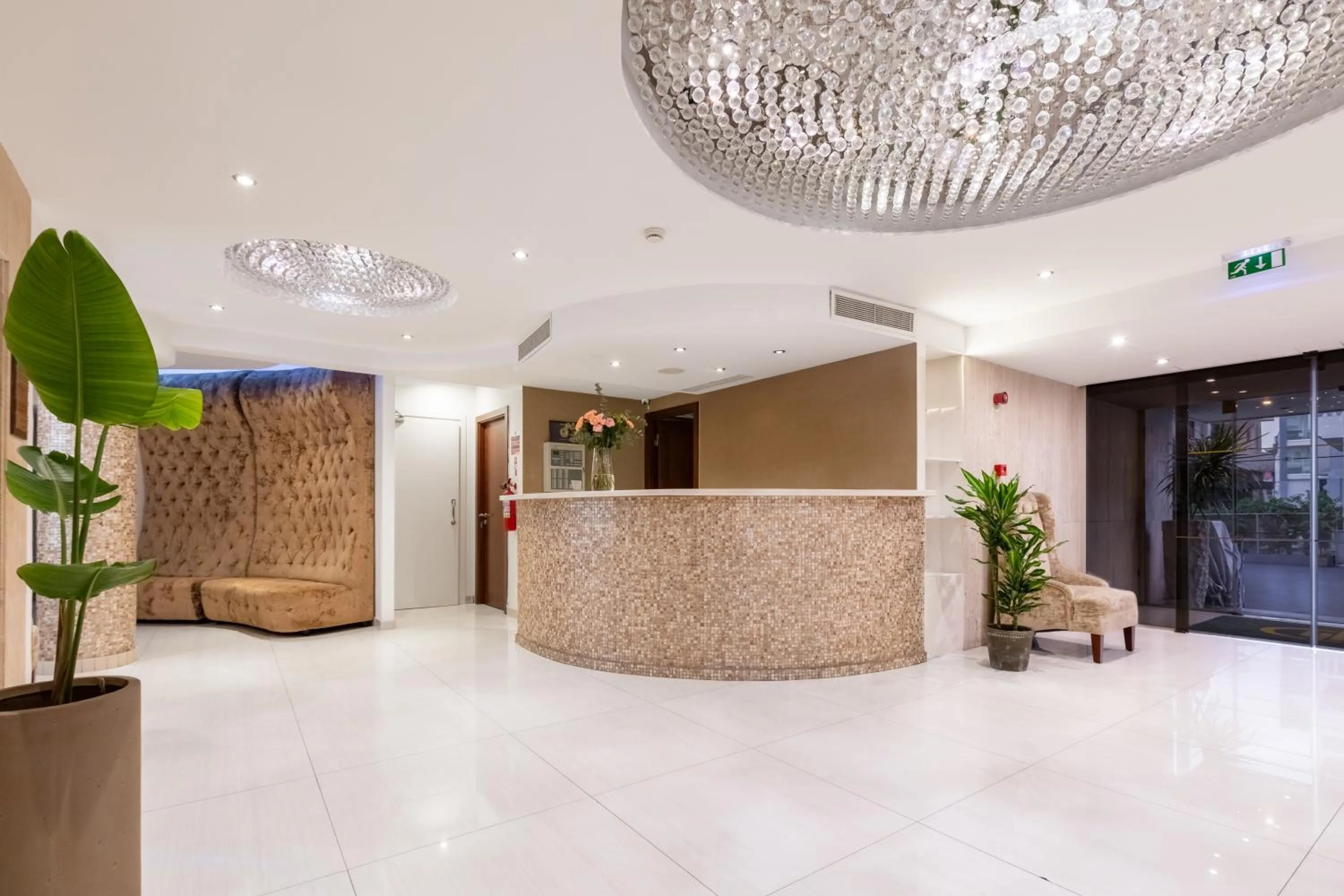 Facade/entrance in Achilleos City Hotel