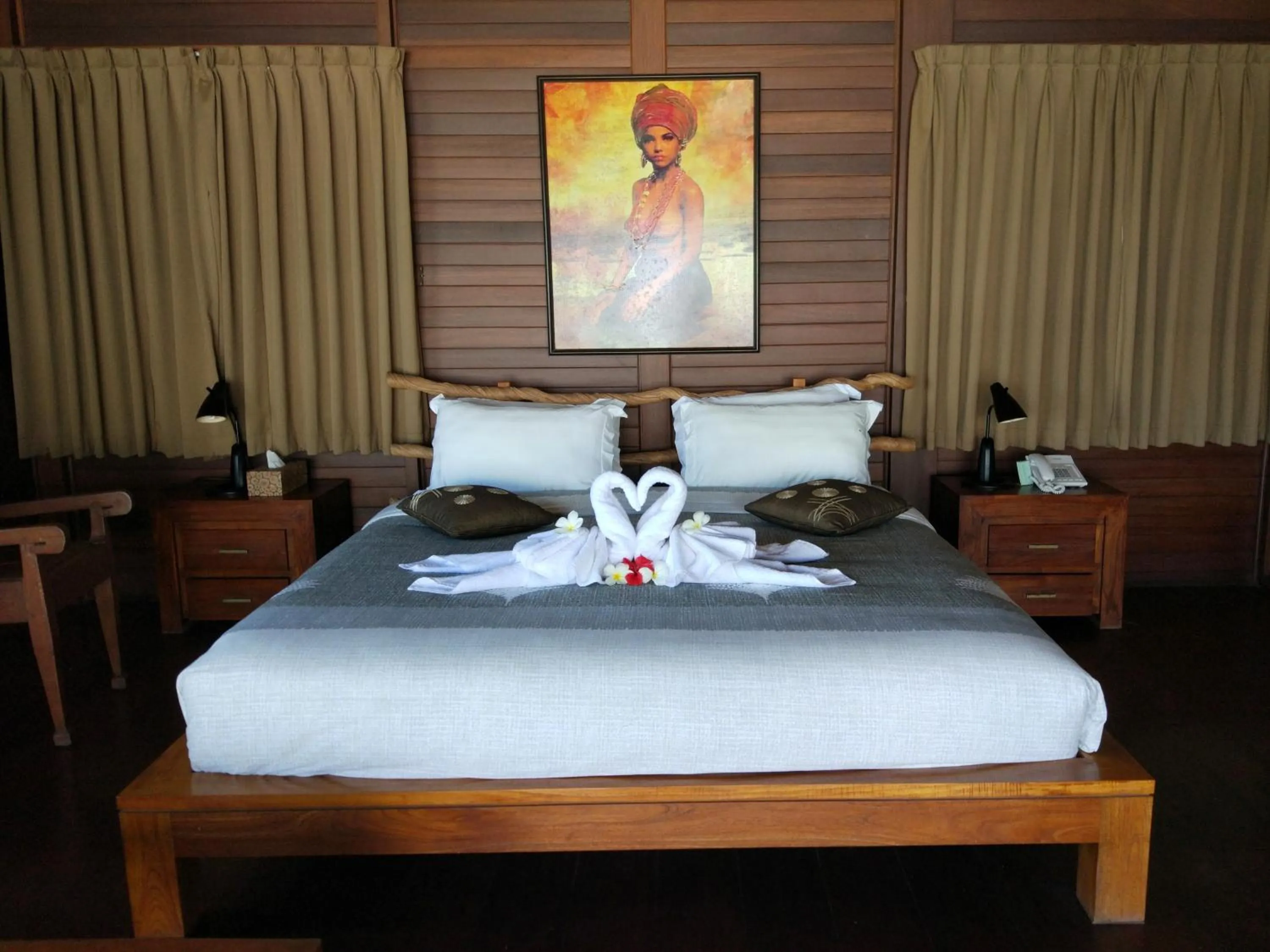 Bedroom, Bed in Gajah Mina Beach Resort