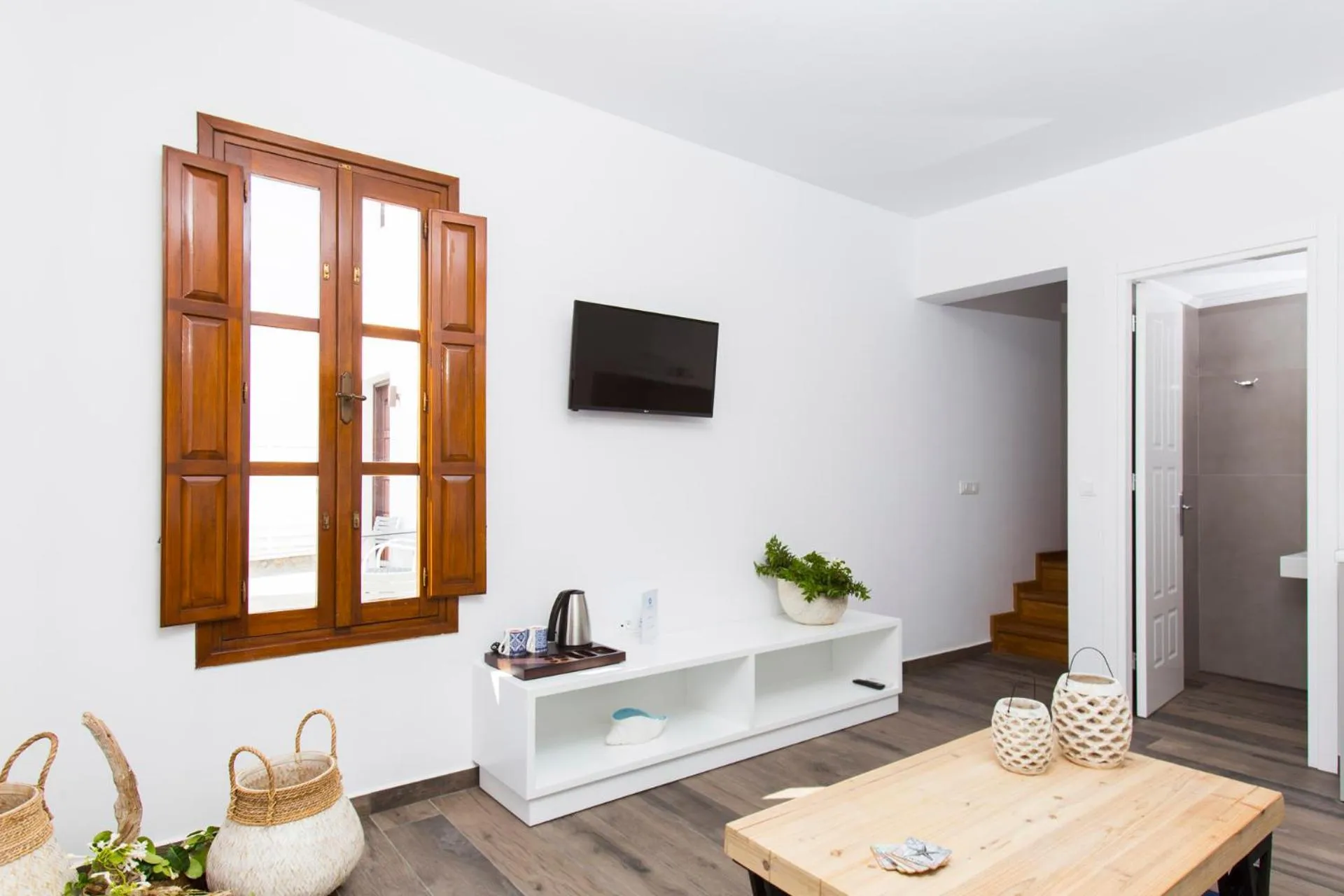 Living room in Lindos Del Mar Suites - Adults Only