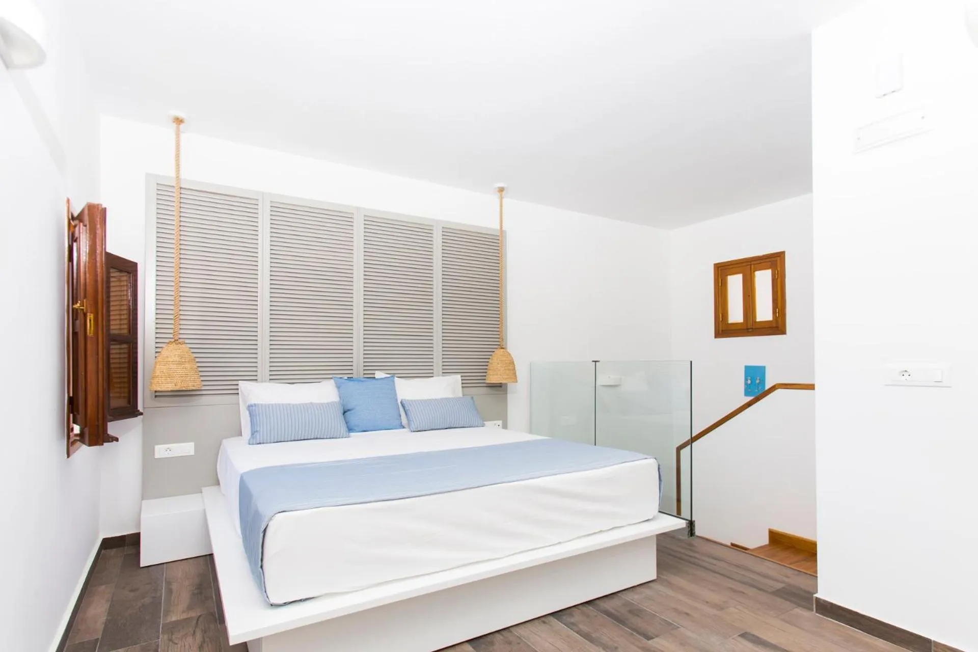 Bed in Lindos Del Mar Suites - Adults Only