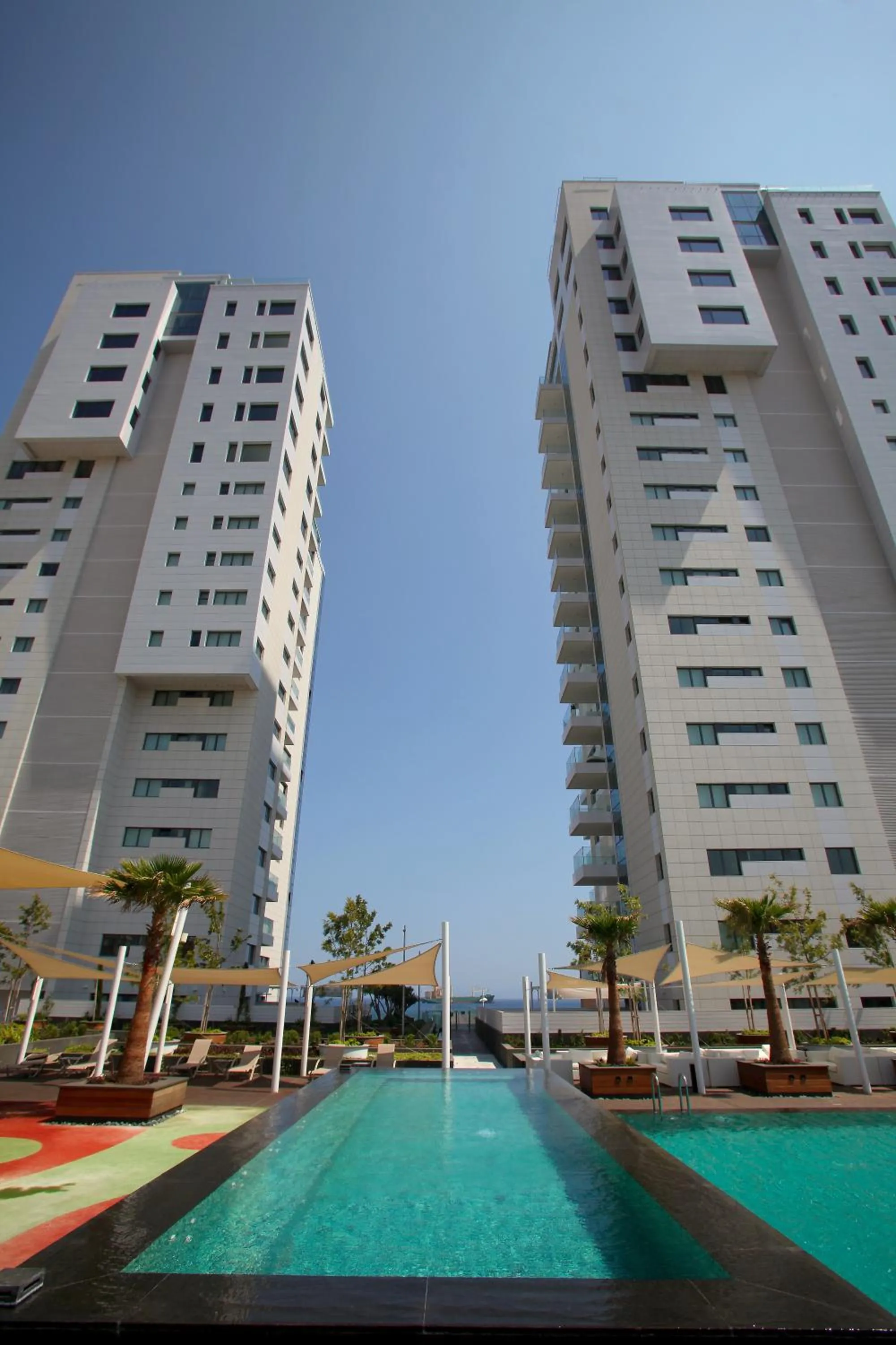 Property building in Olympic Residence Deluxe Apartments