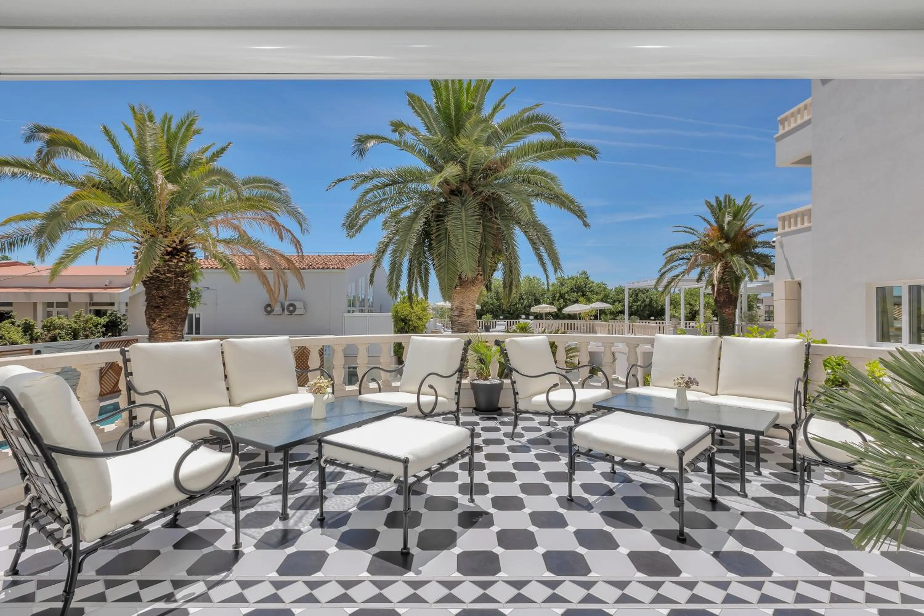 Balcony/Terrace in Hotel Laurentum