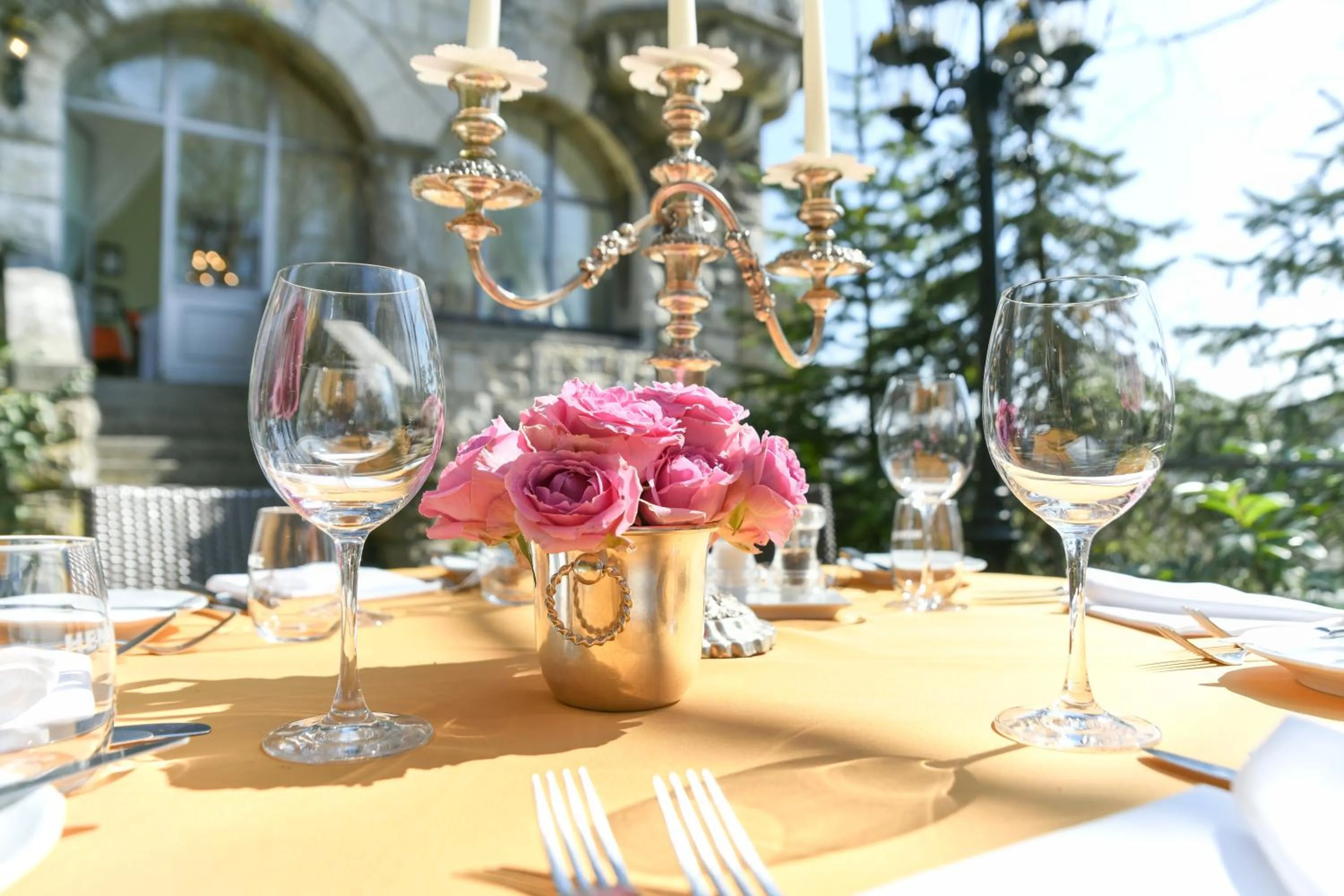 Patio in Hotel Park Villa