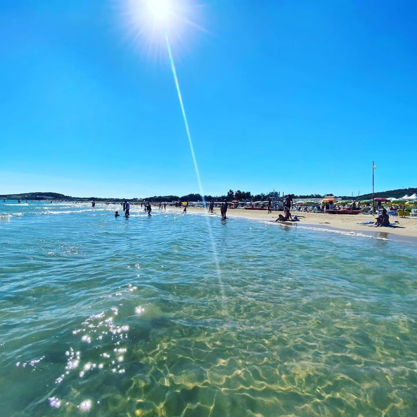 Beach in Villaggio San Pablo