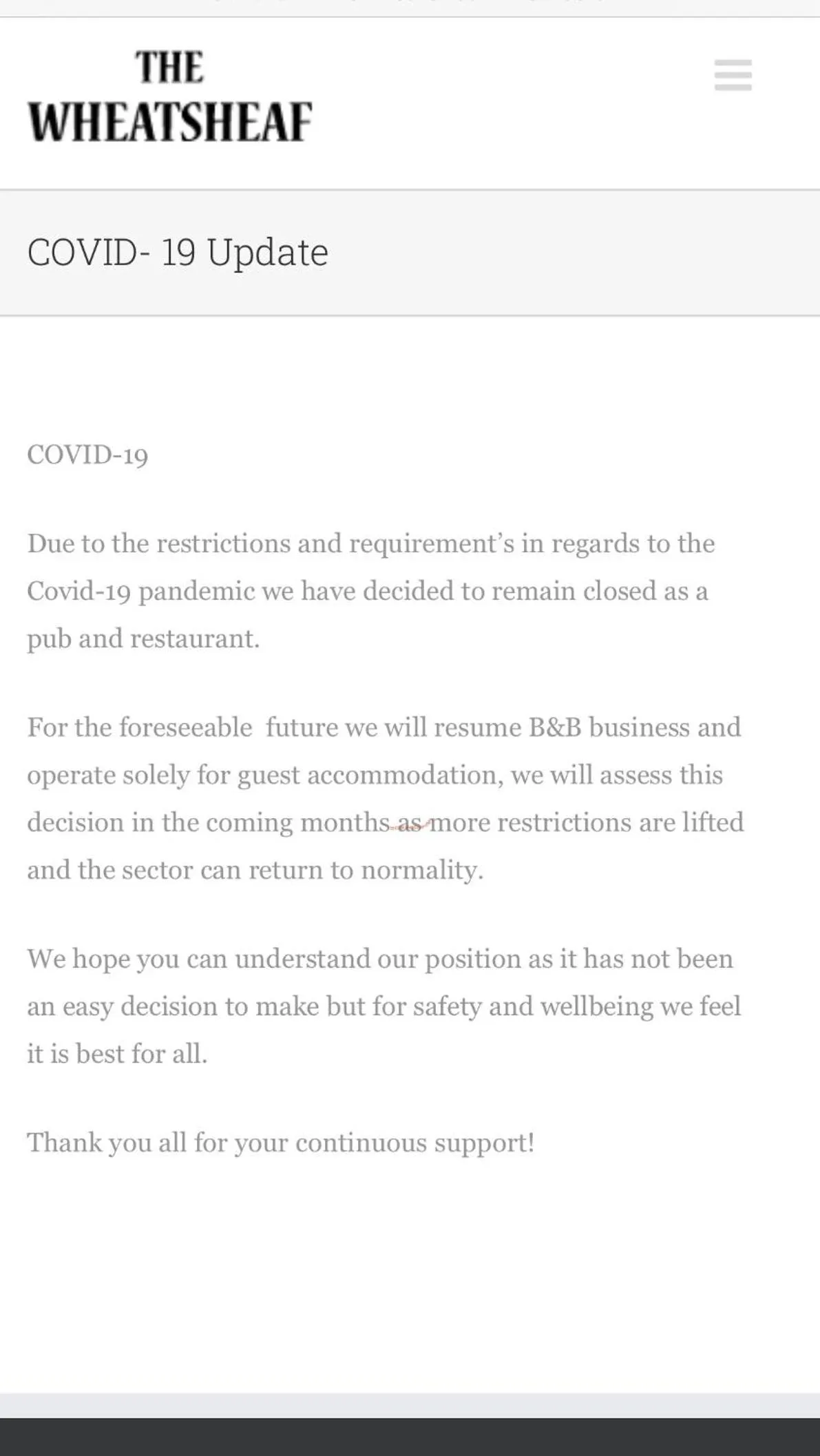 Property building in The Wheatsheaf