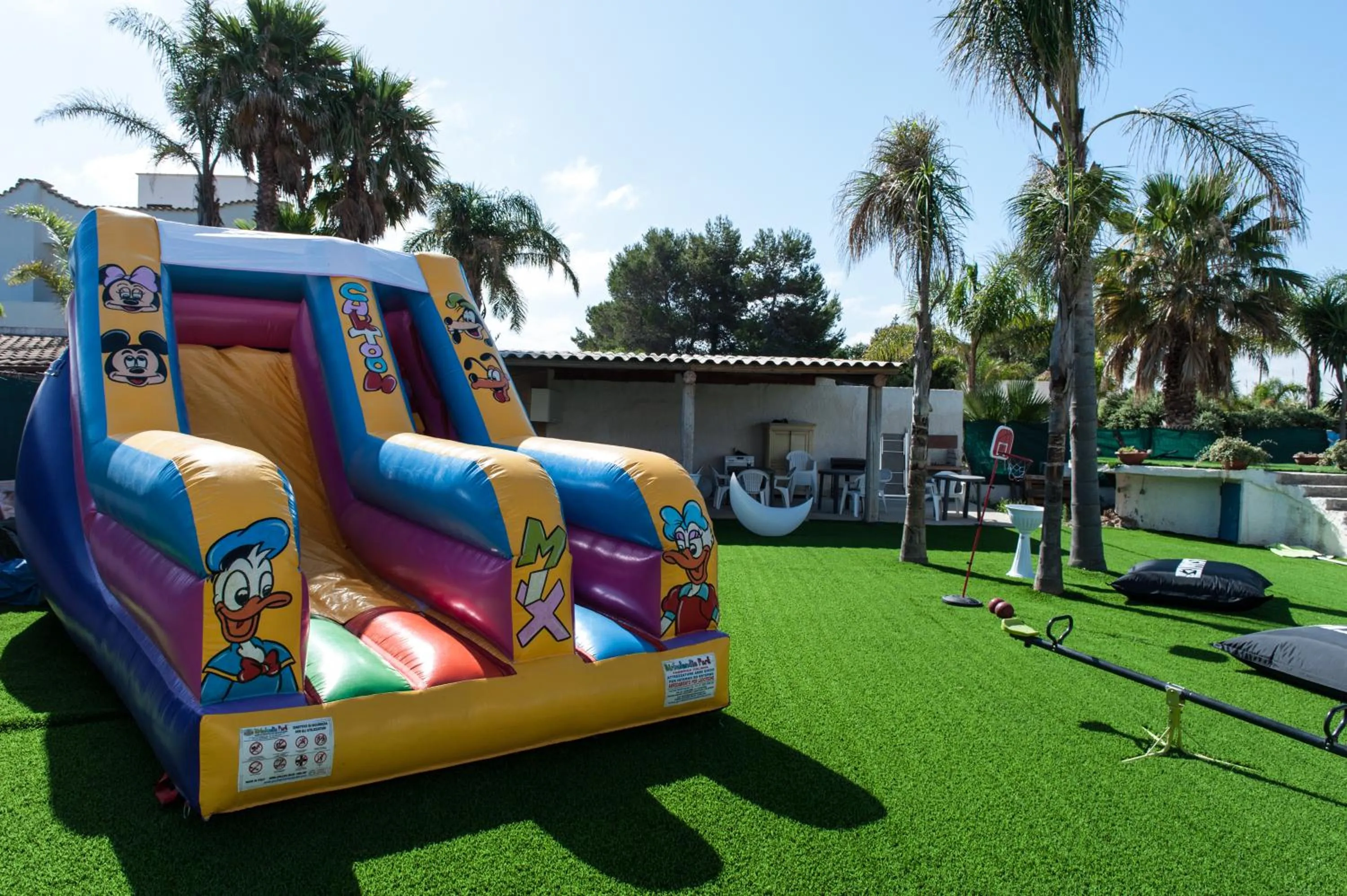 Children play ground in Relais Lo Stagnone