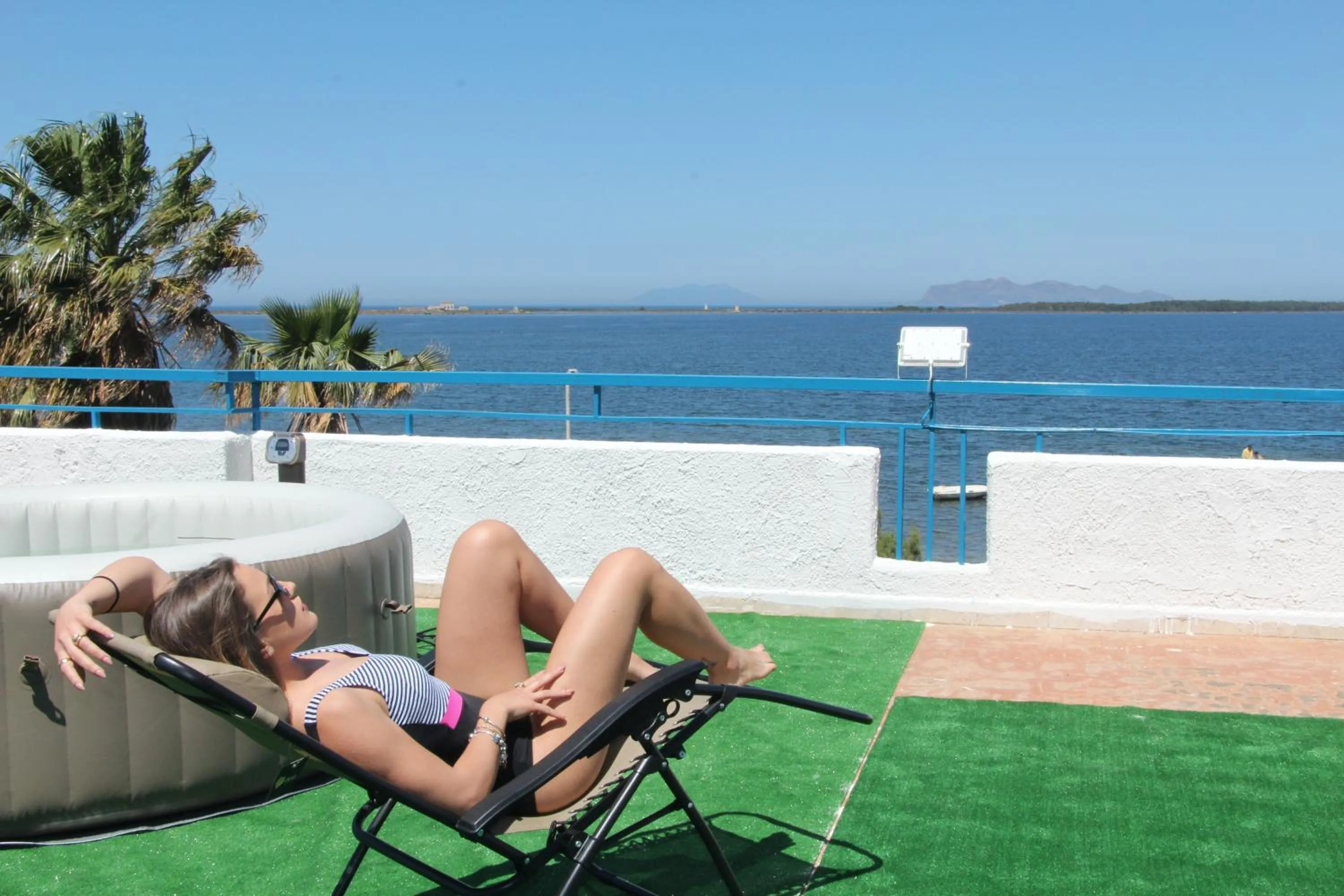 Balcony/Terrace in Relais Lo Stagnone