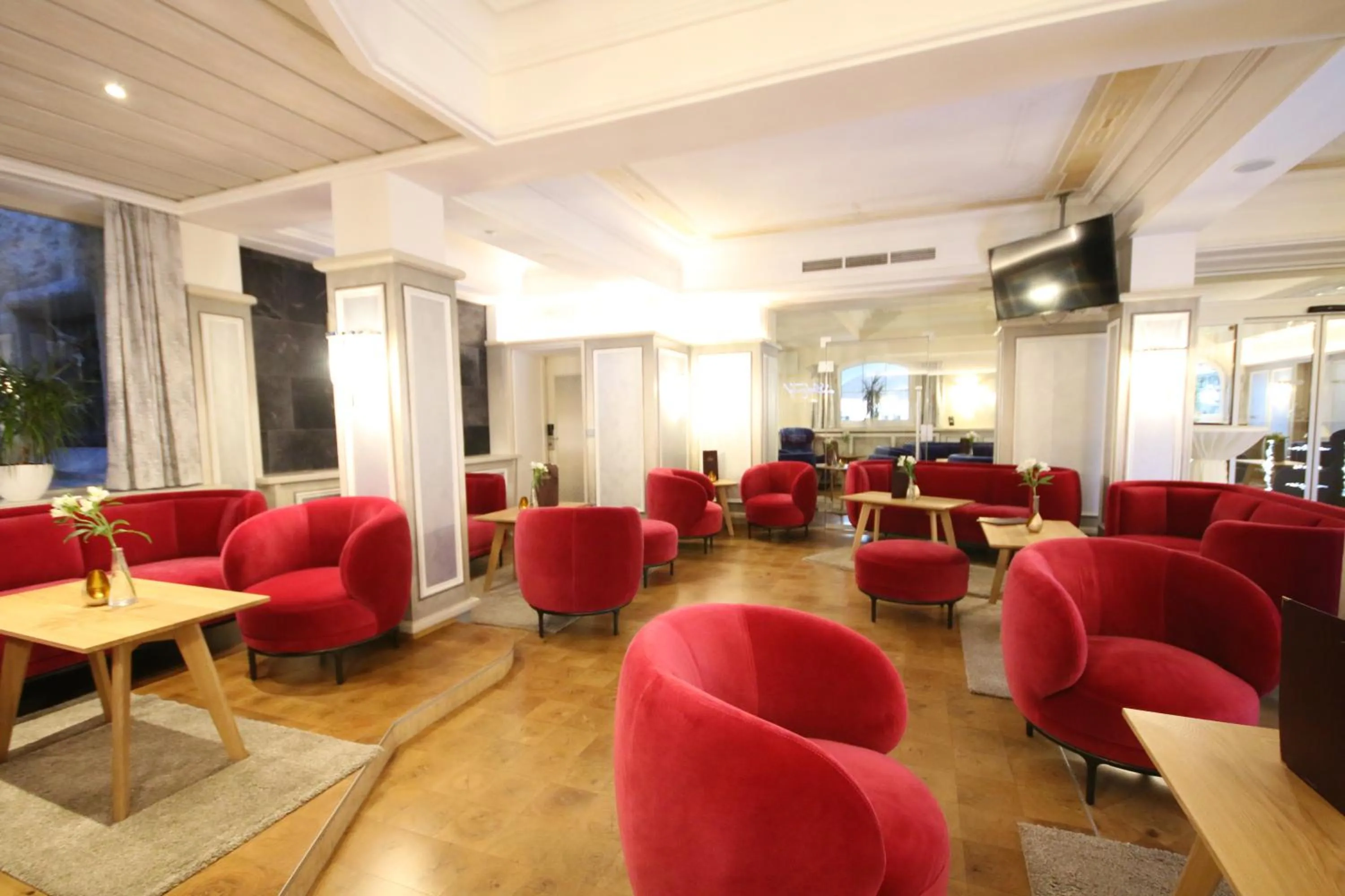 Lobby or reception in Schlosshotel Lacknerhof