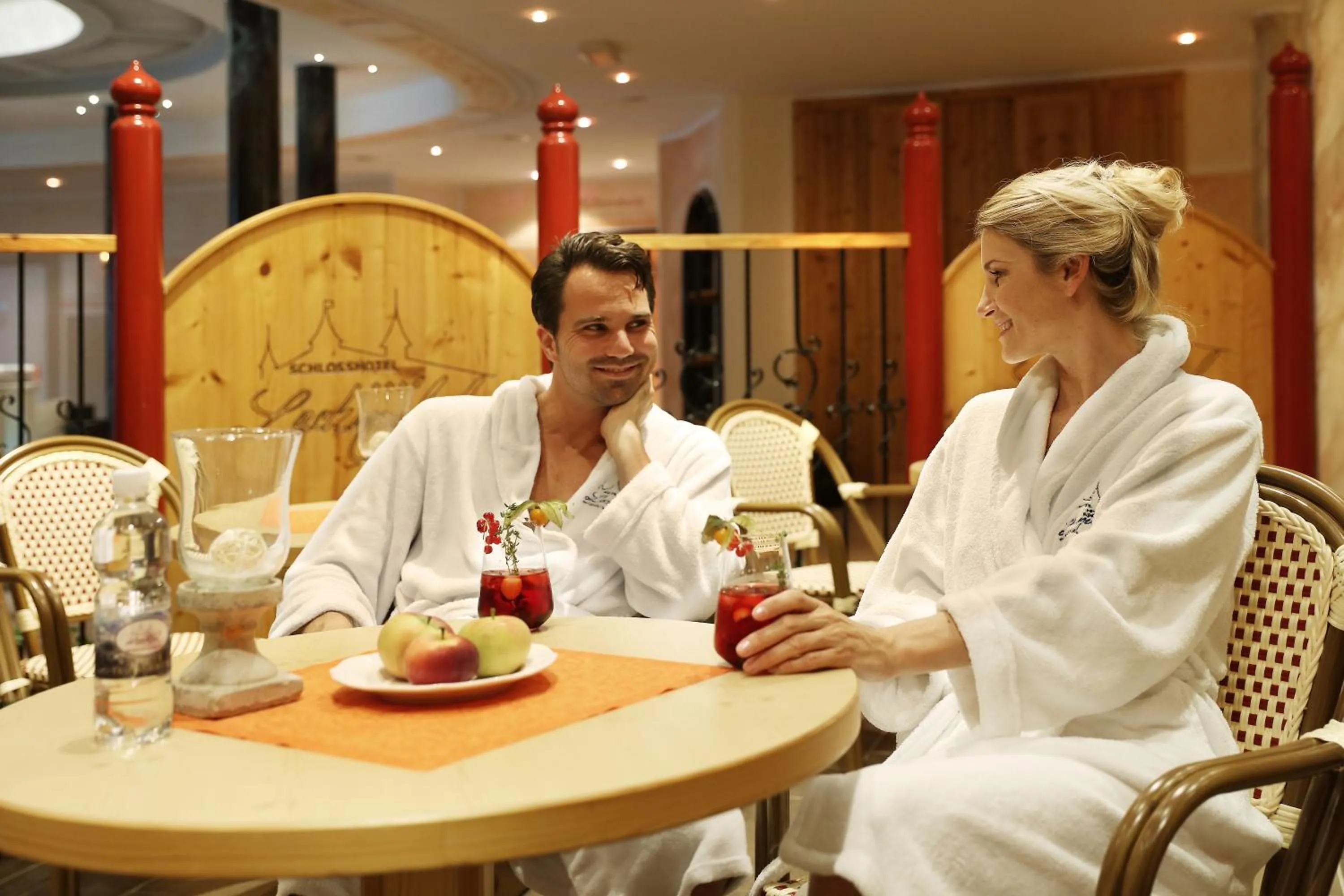 Spa and wellness centre/facilities in Schlosshotel Lacknerhof