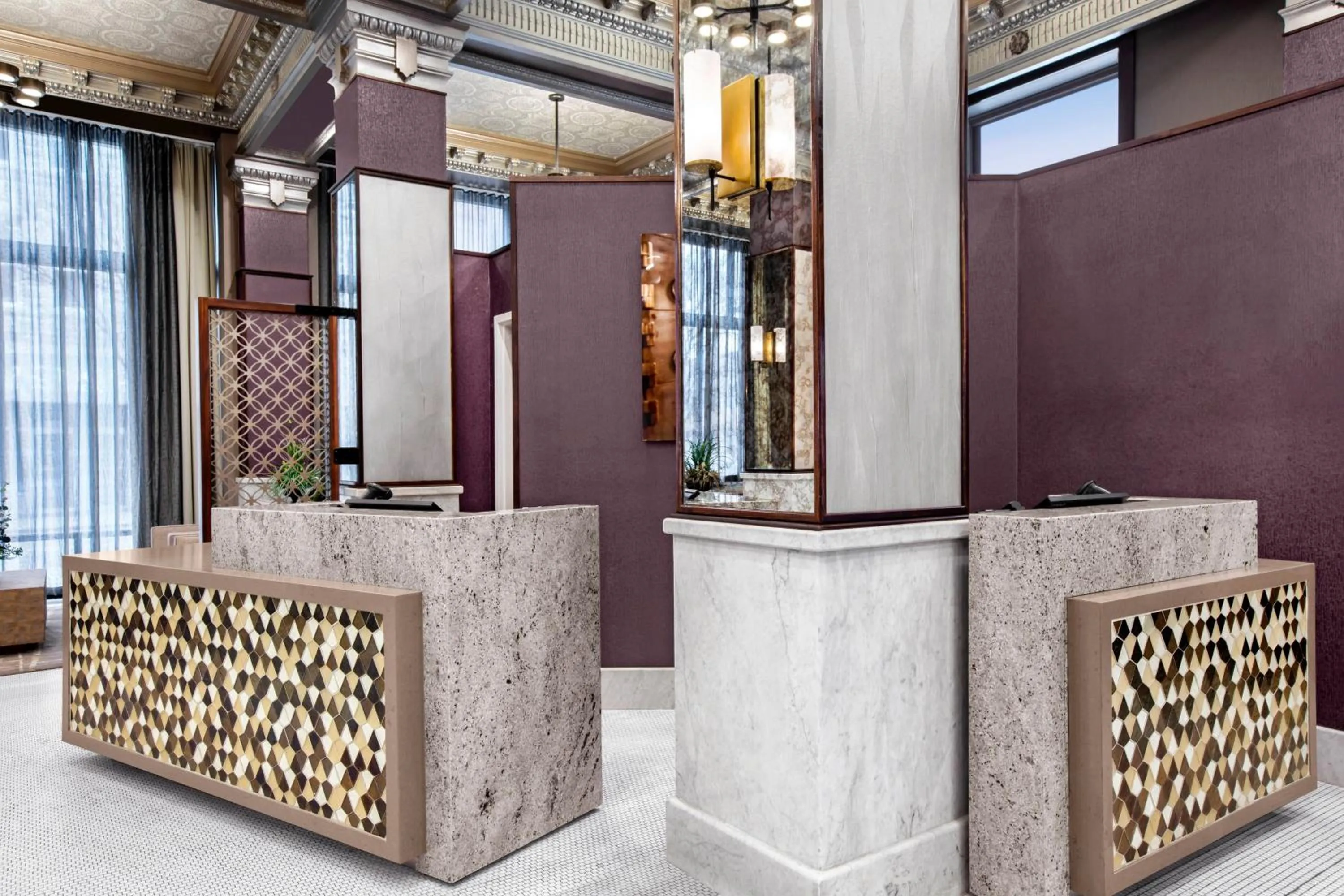 Lobby or reception in Courtyard by Marriott Cape Girardeau Downtown