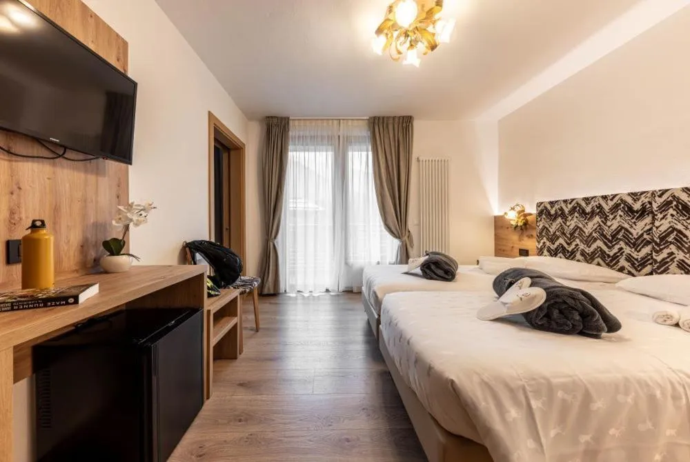 Bed in Hotel La Perla