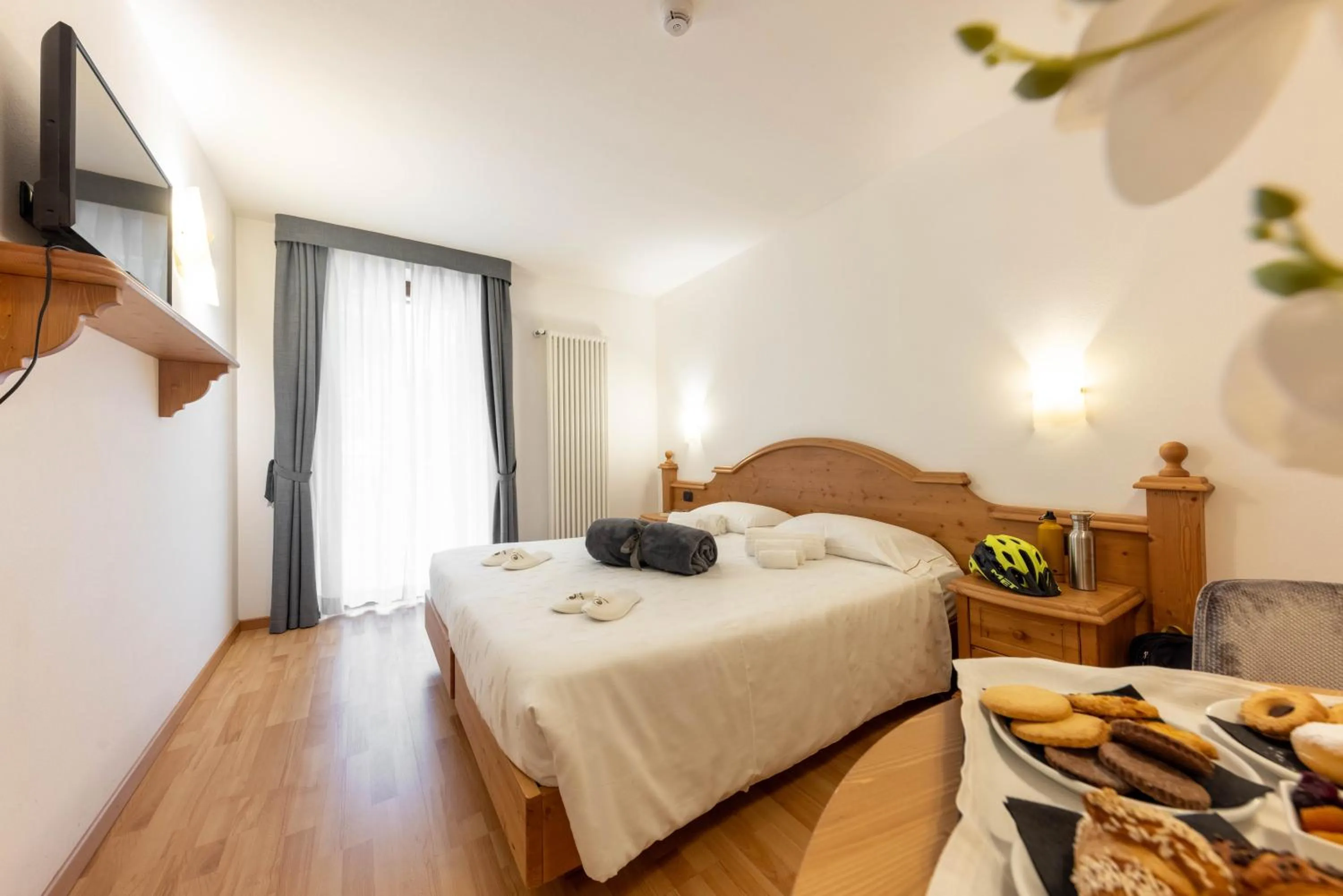 Bed in Hotel La Perla