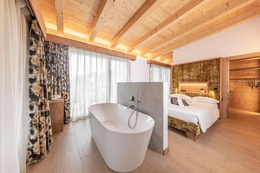 Bed in Hotel La Perla