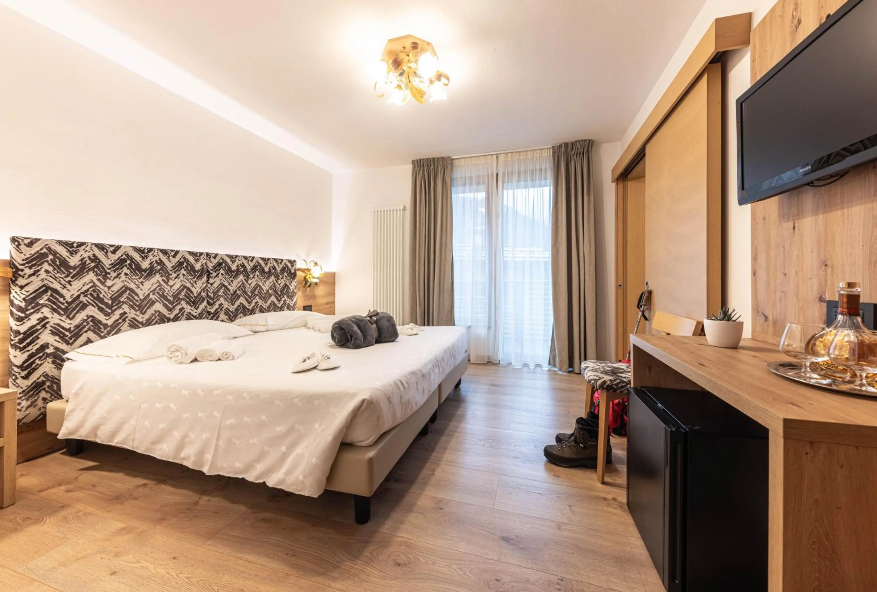 Bed in Hotel La Perla