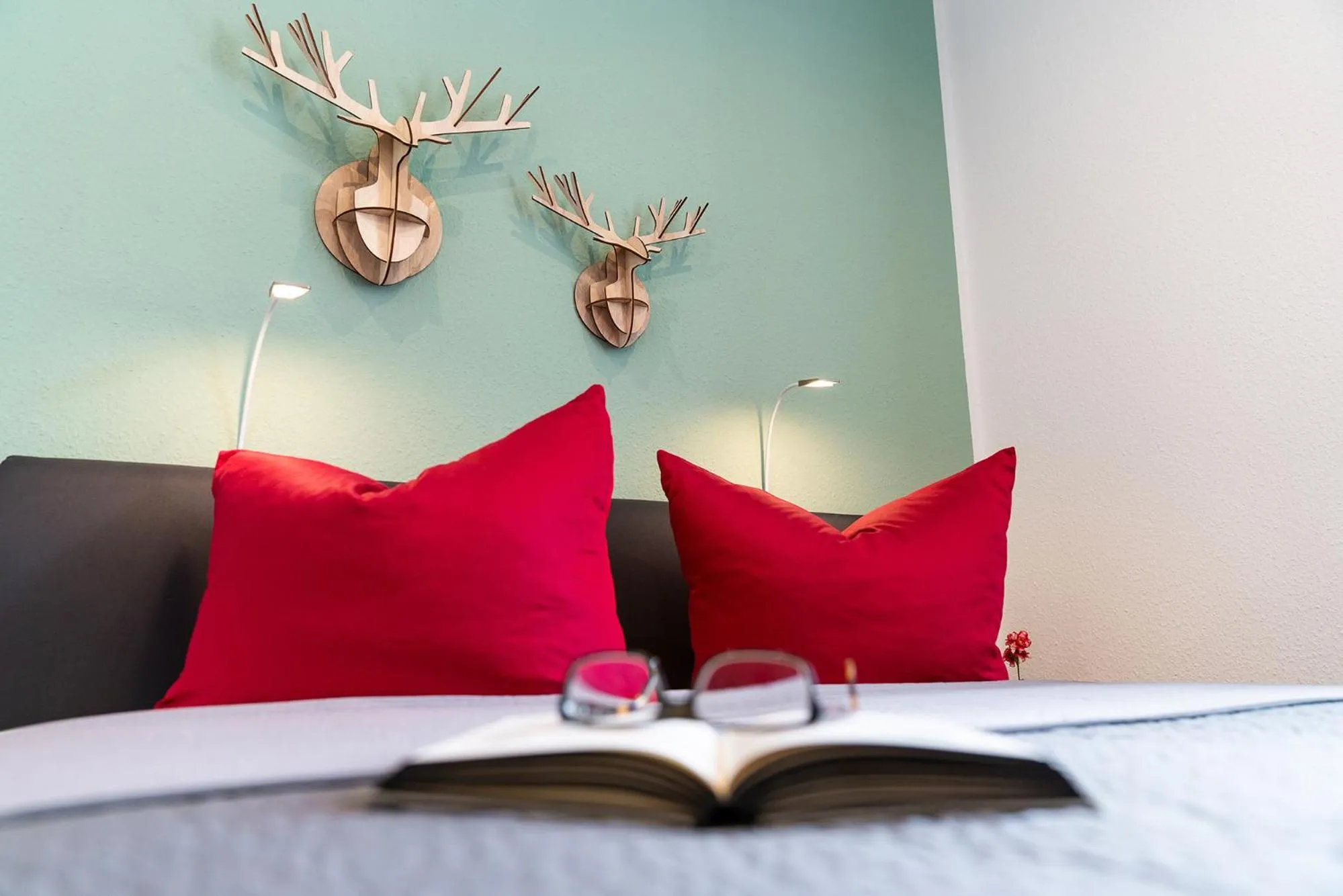 Bedroom in Freiburg Apartments Friedrichring