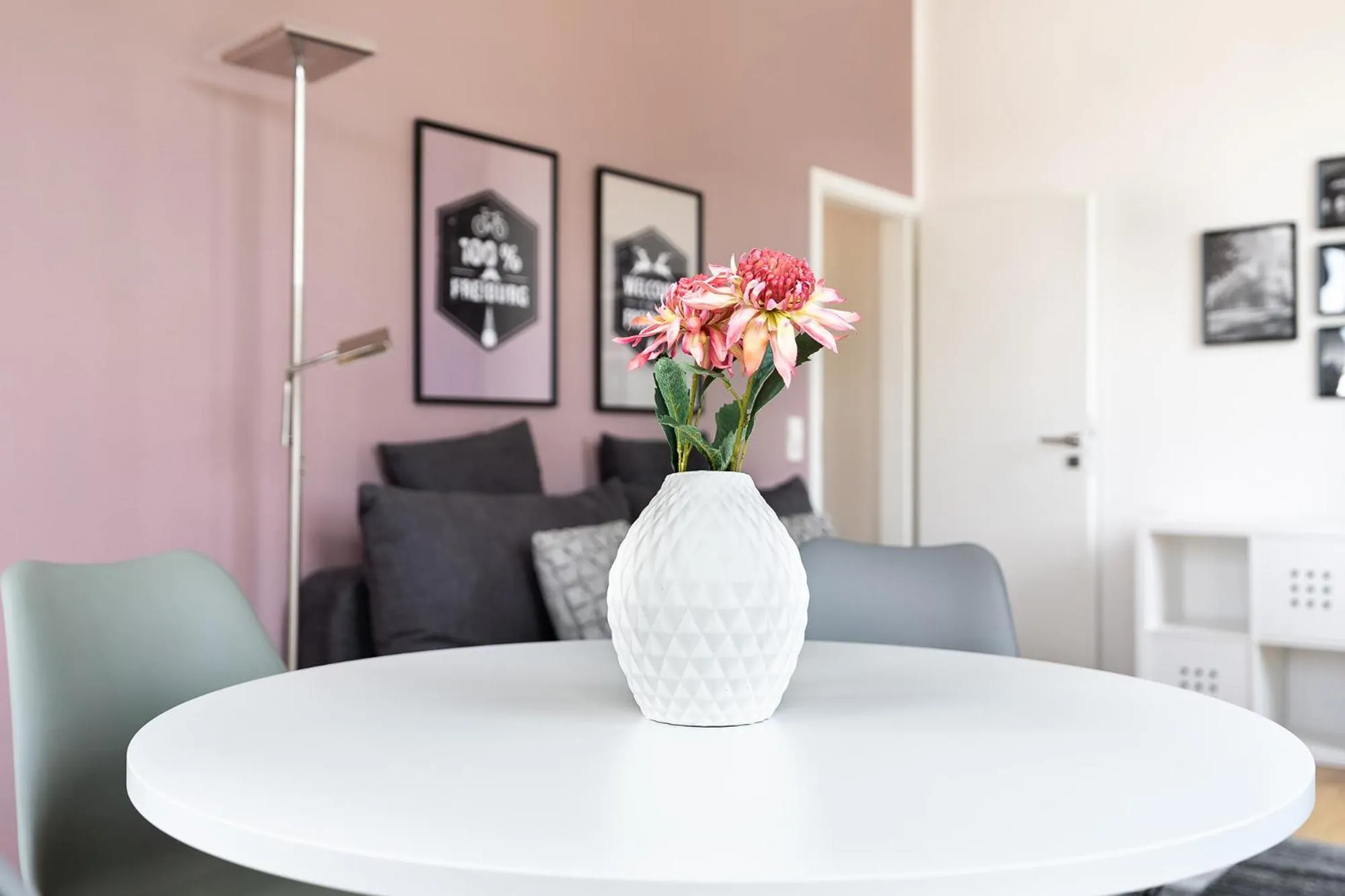 Dining area in Freiburg Apartments Friedrichring