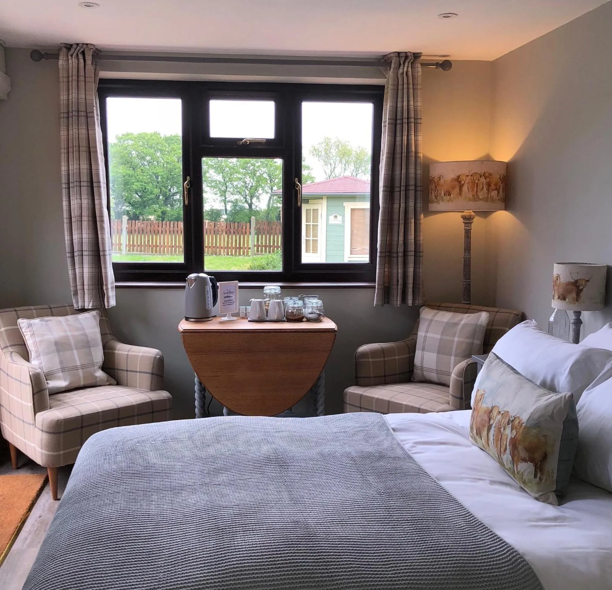 Bed in The Earsdon Annexe