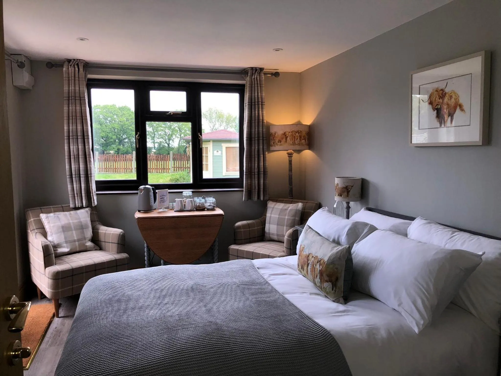 Bed in The Earsdon Annexe