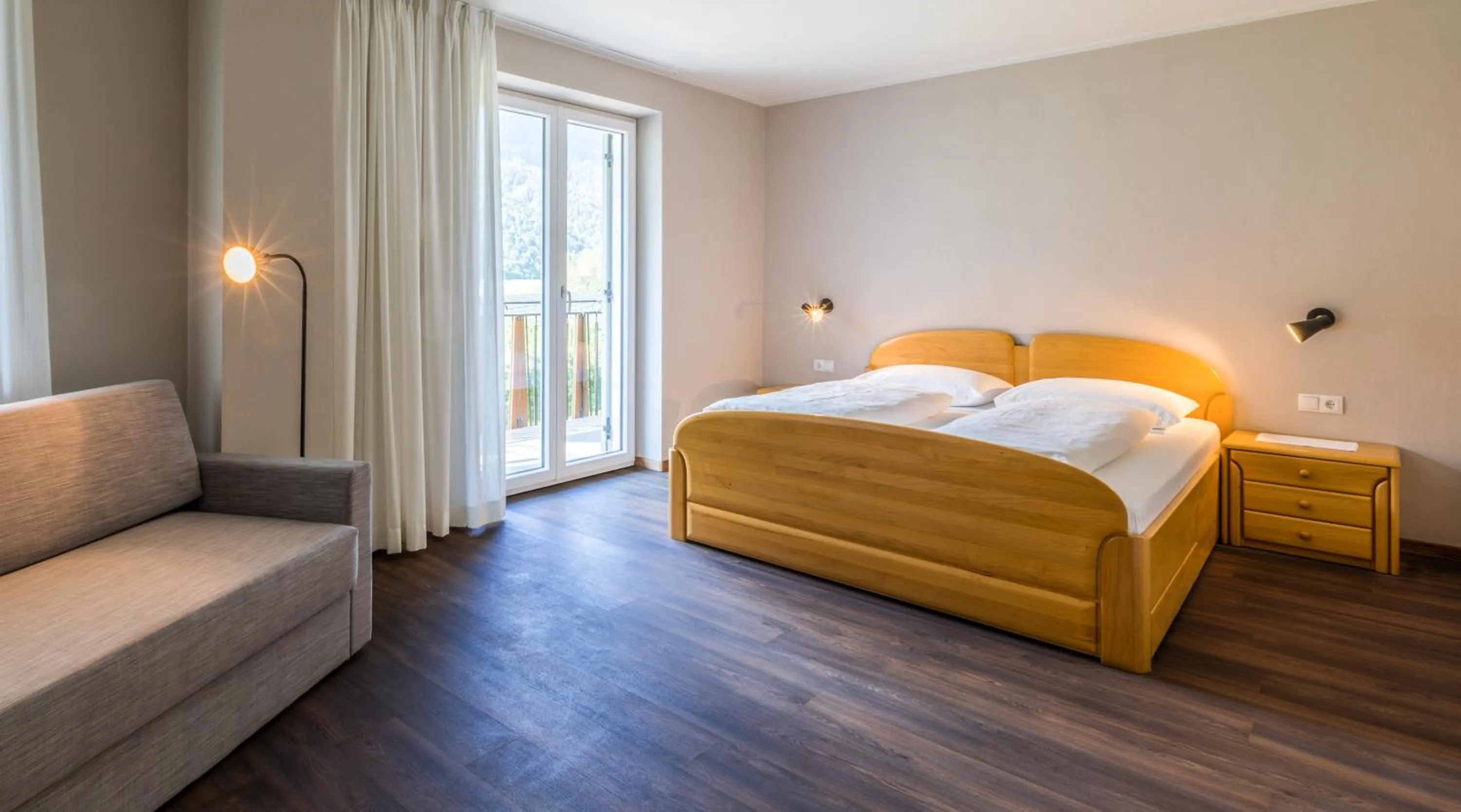 Bedroom in Hotel Untermelz