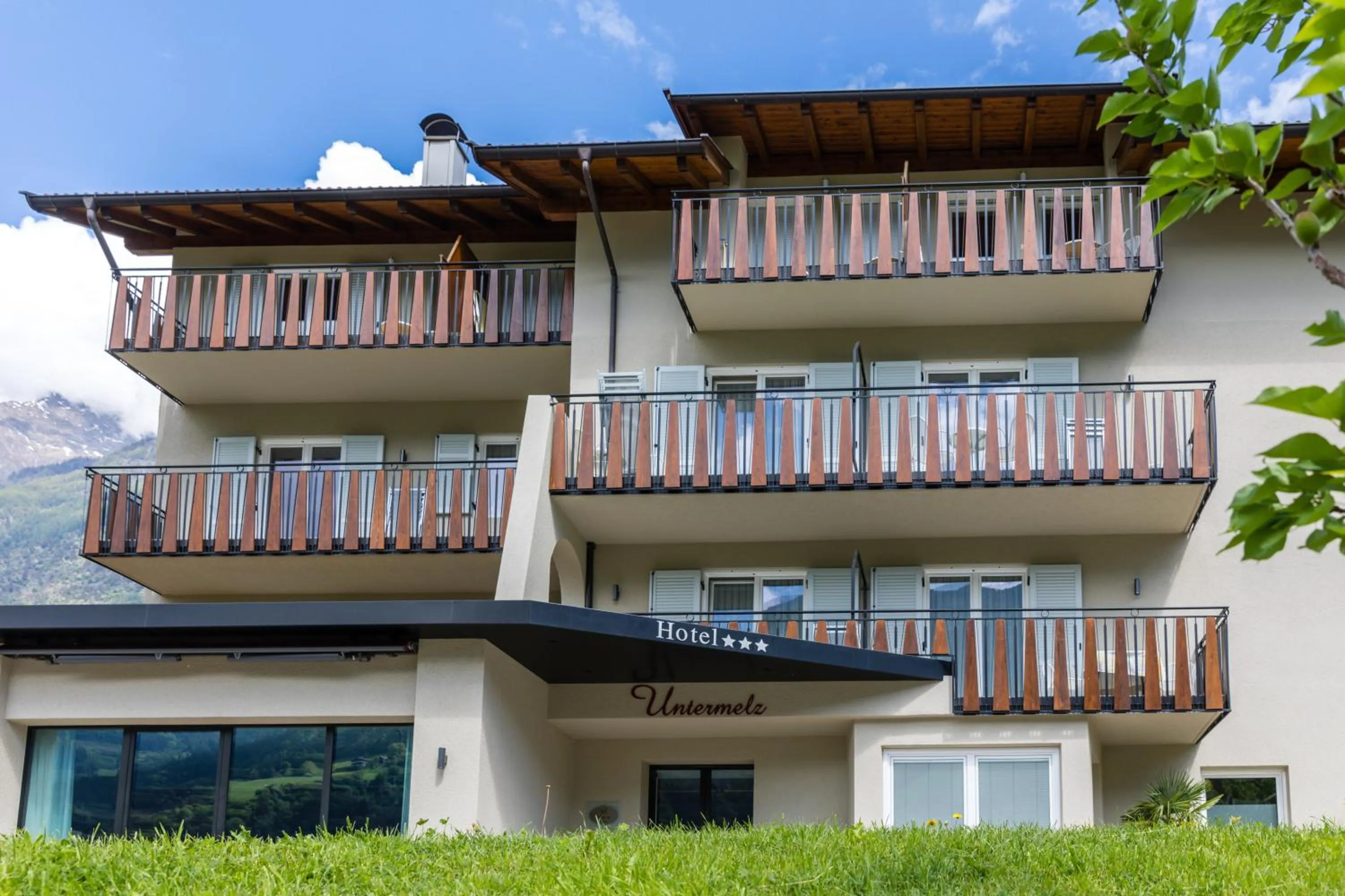 Bird's eye view in Hotel Untermelz