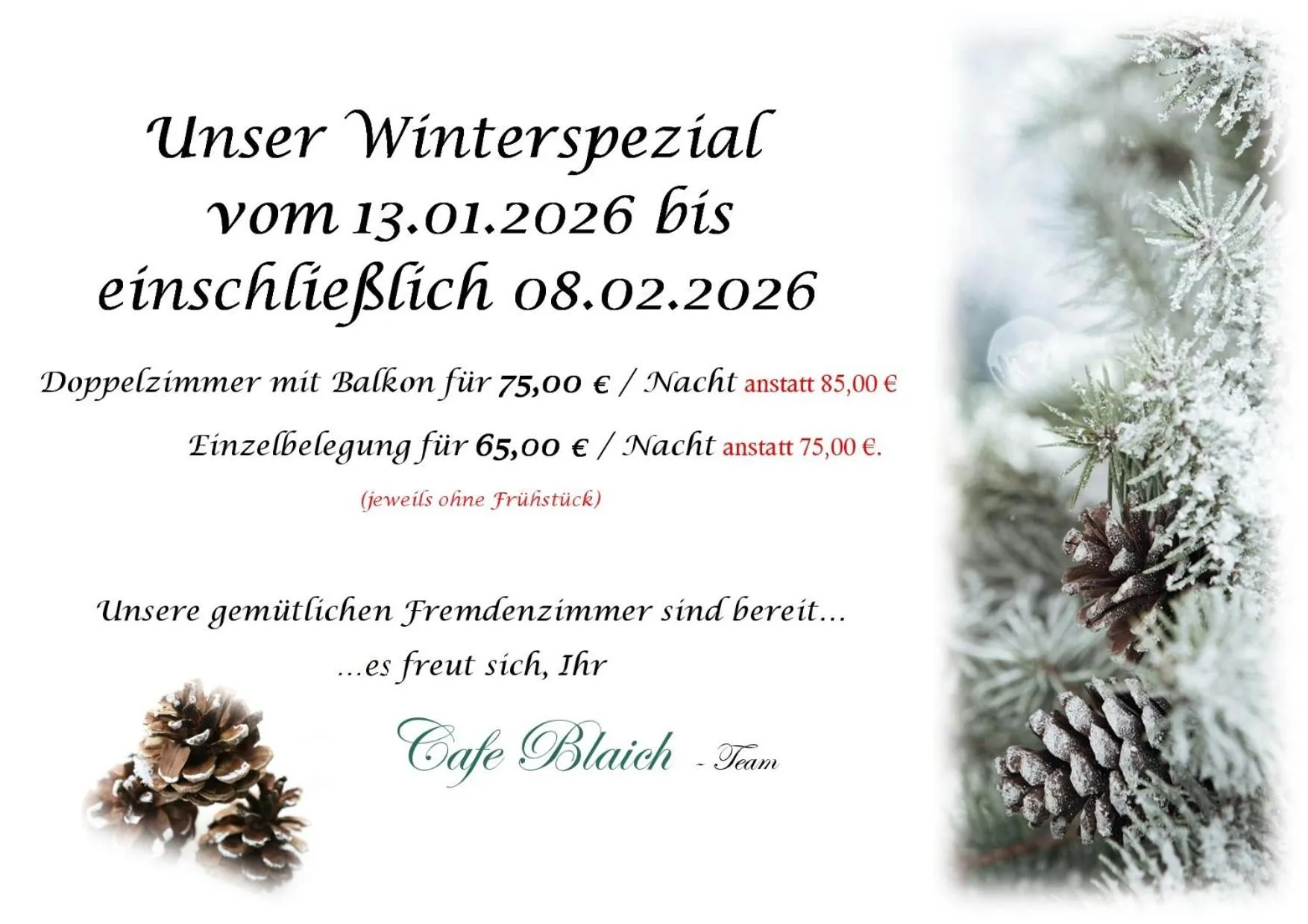 Café Blaich - Hotel Garni