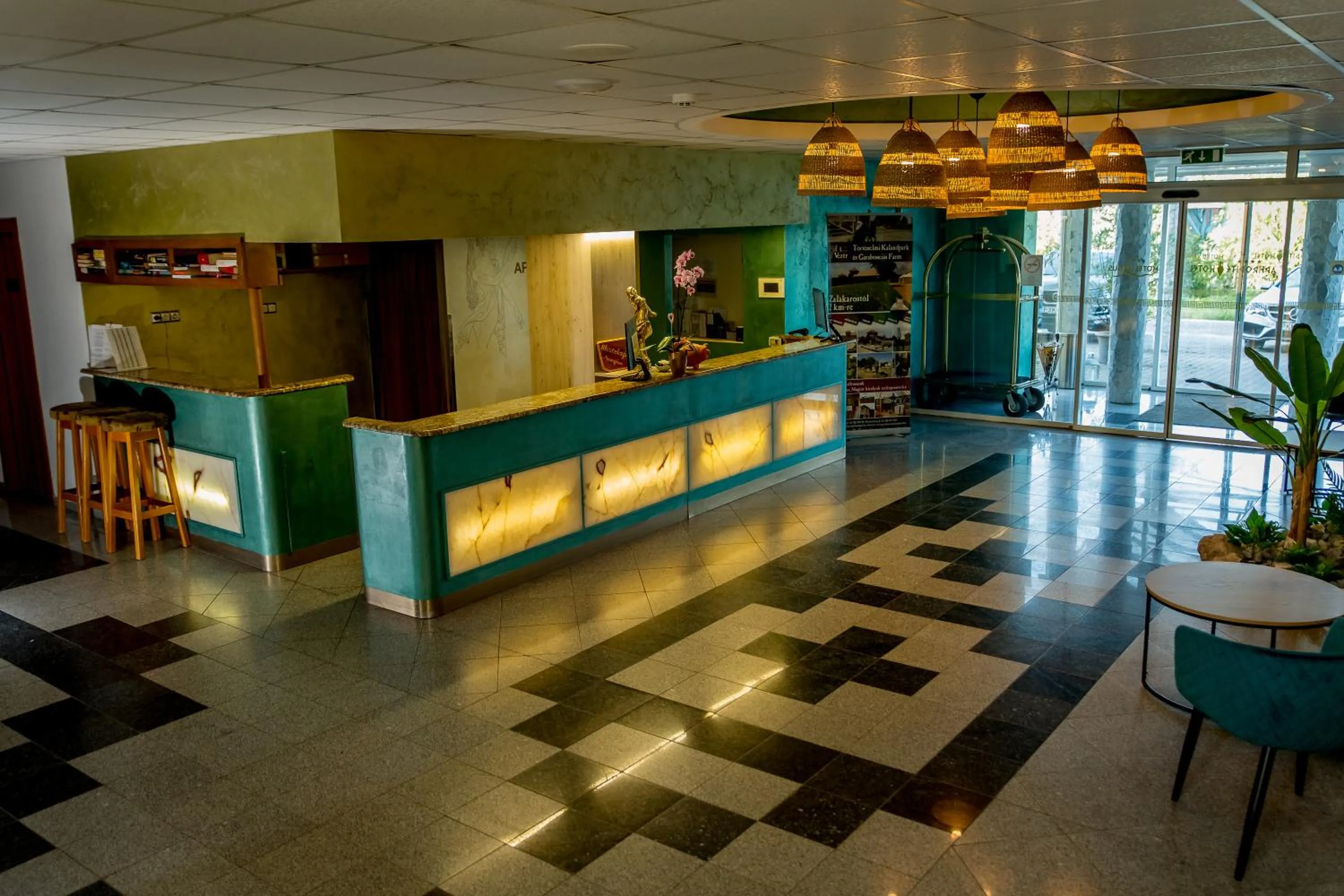 Lobby or reception in Aphrodite Hotel