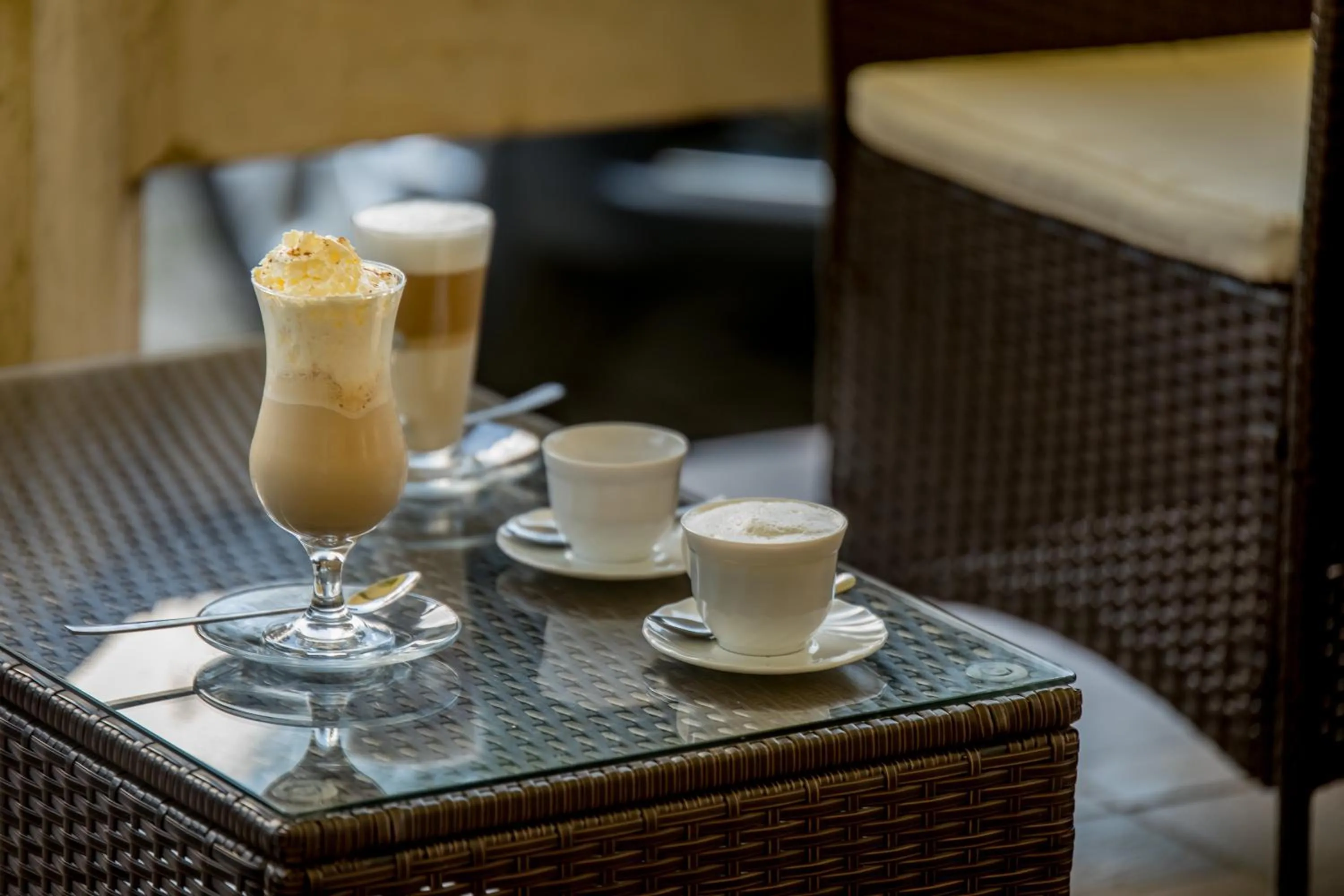 Drinks in Aphrodite Hotel