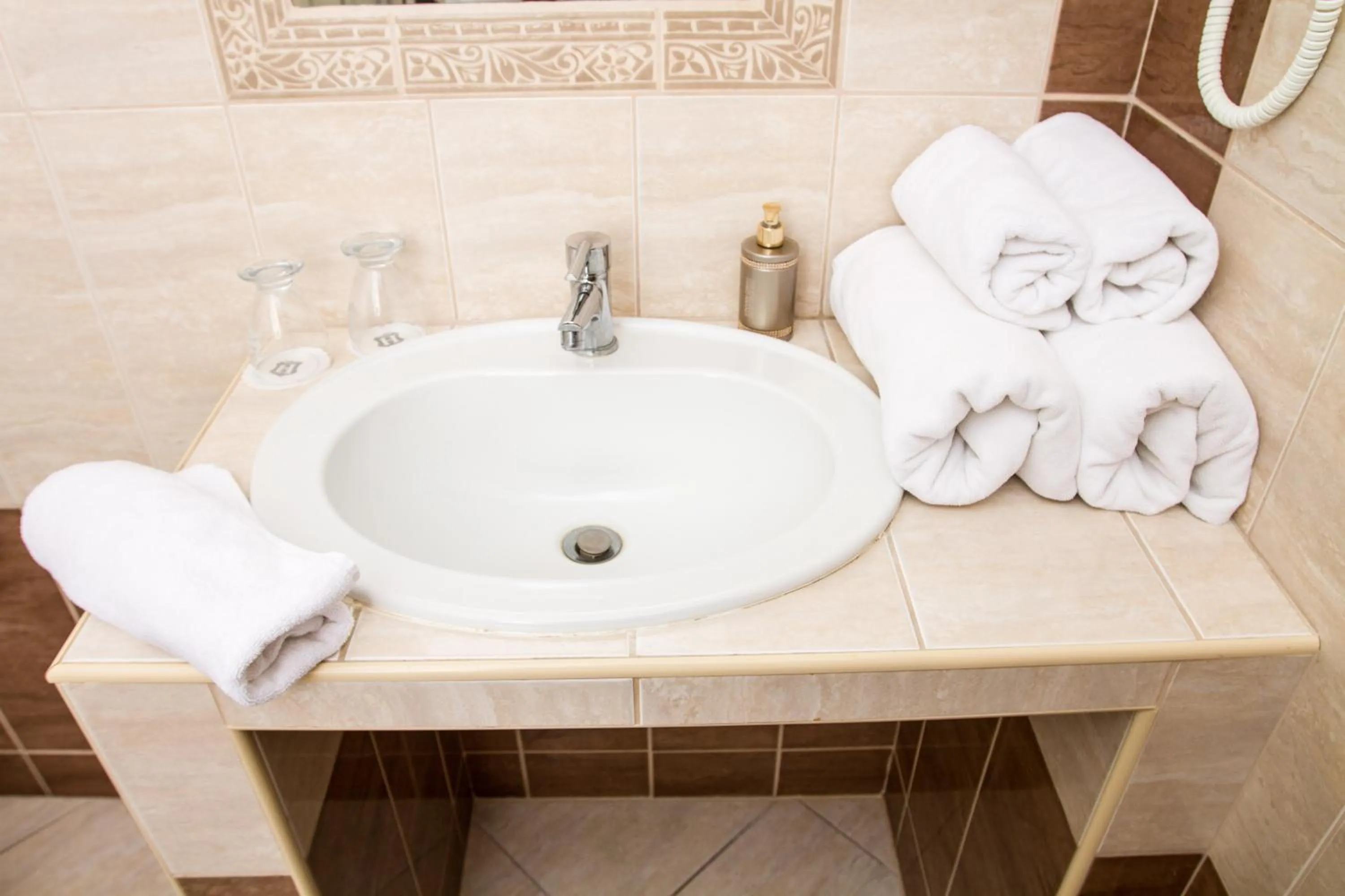 Bathroom in Aphrodite Hotel