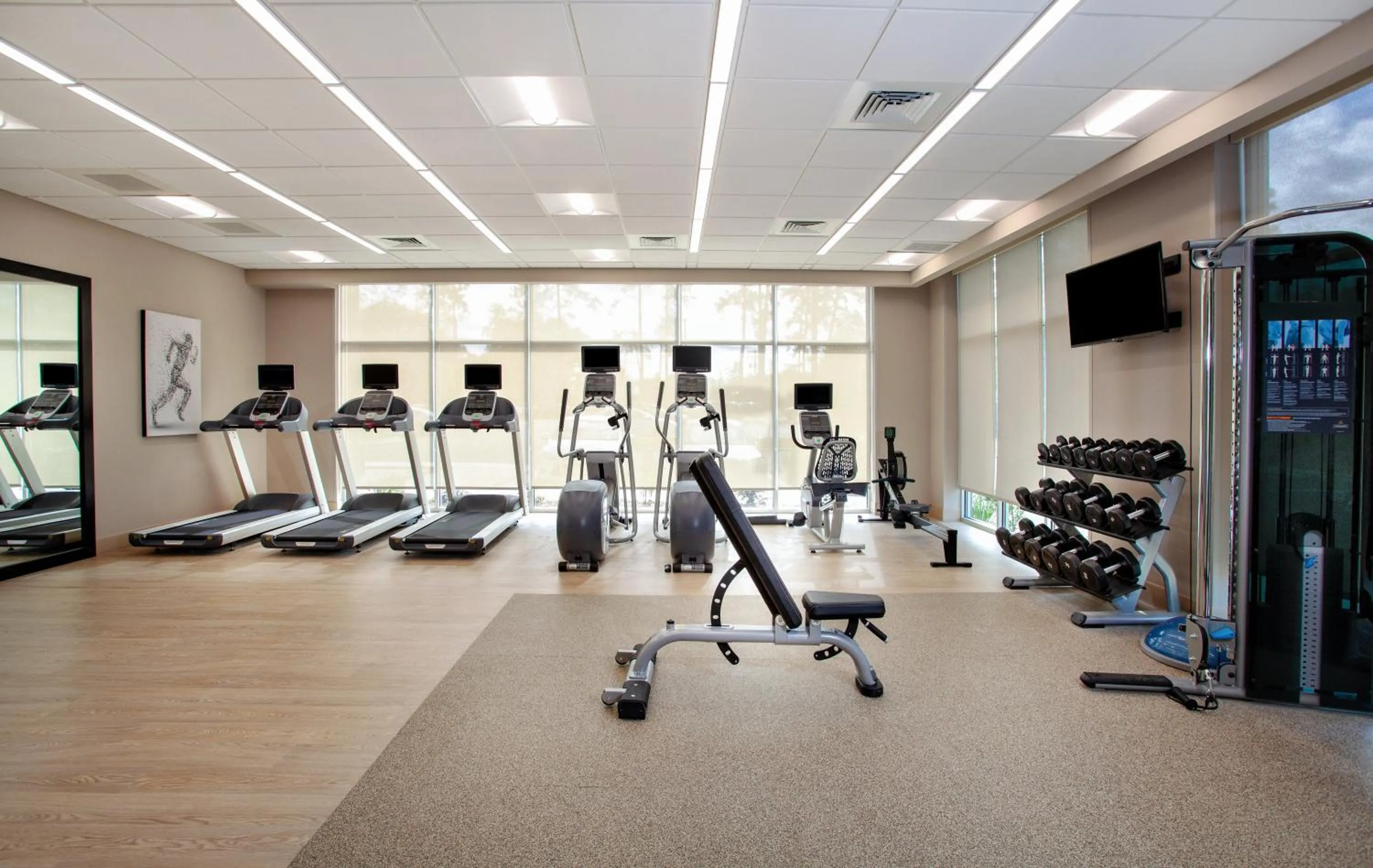 Fitness centre/facilities in Holiday Inn - Tallahassee E Capitol - Univ by IHG