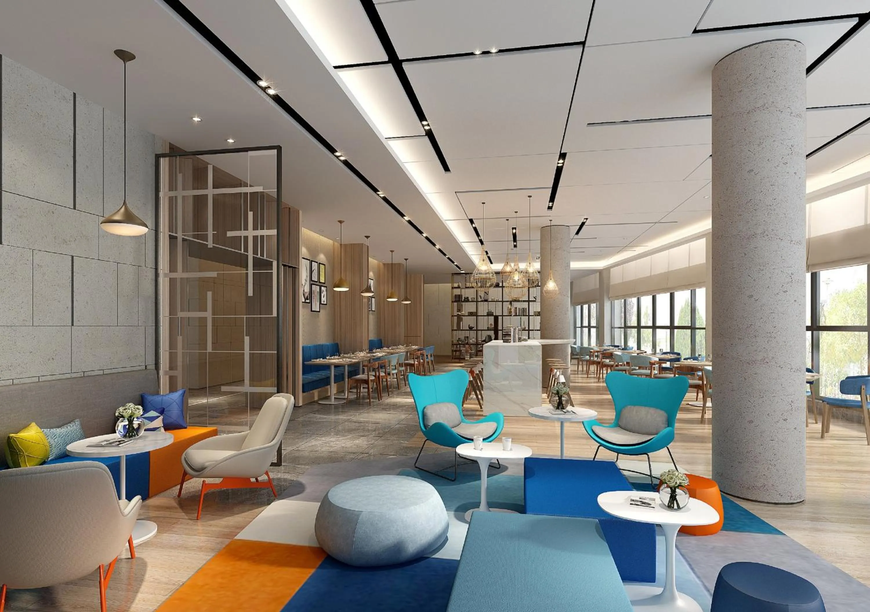 Restaurant/Places to Eat in Holiday Inn Express - Shaoxing Paojiang, an IHG Hotel