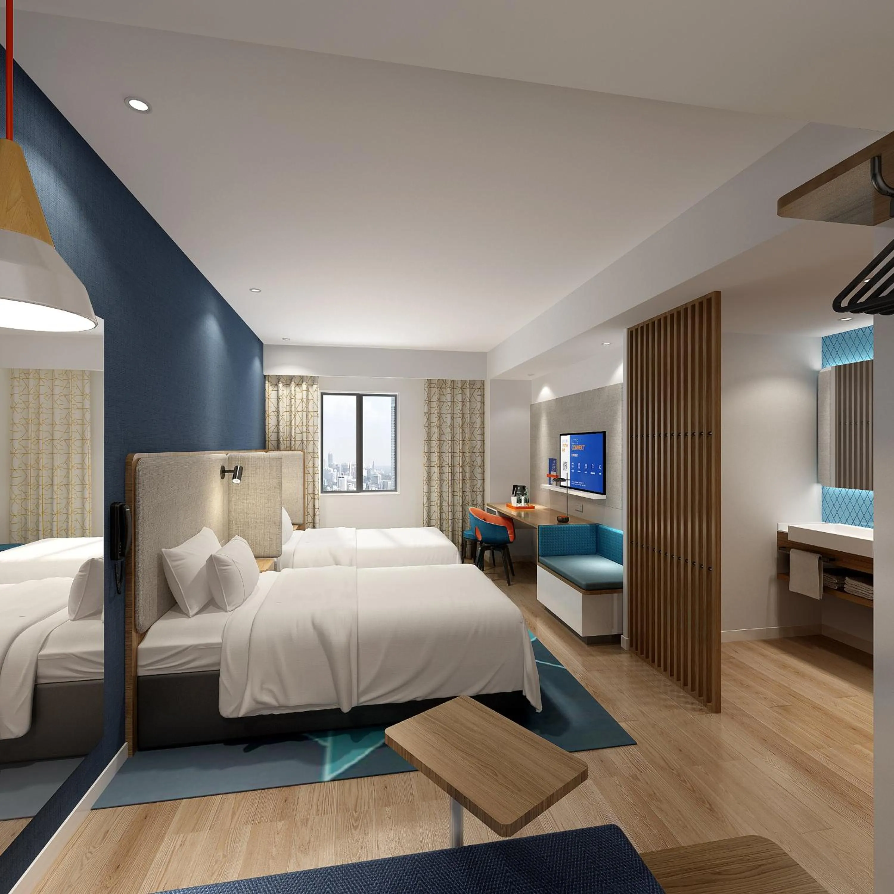 Photo of the whole room in Holiday Inn Express - Shaoxing Paojiang, an IHG Hotel