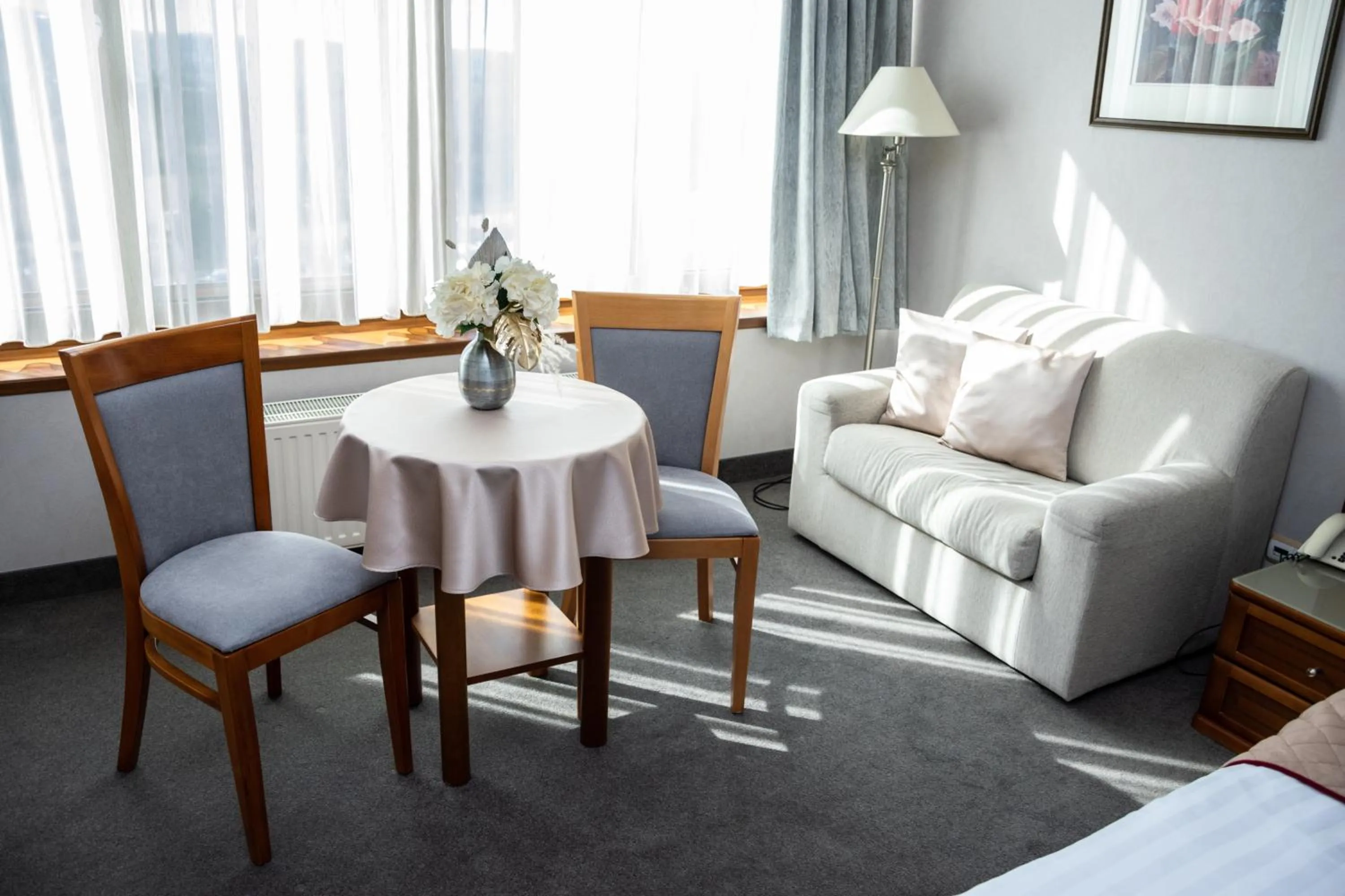 Seating area in Rosengarten Hotel & Restaurant