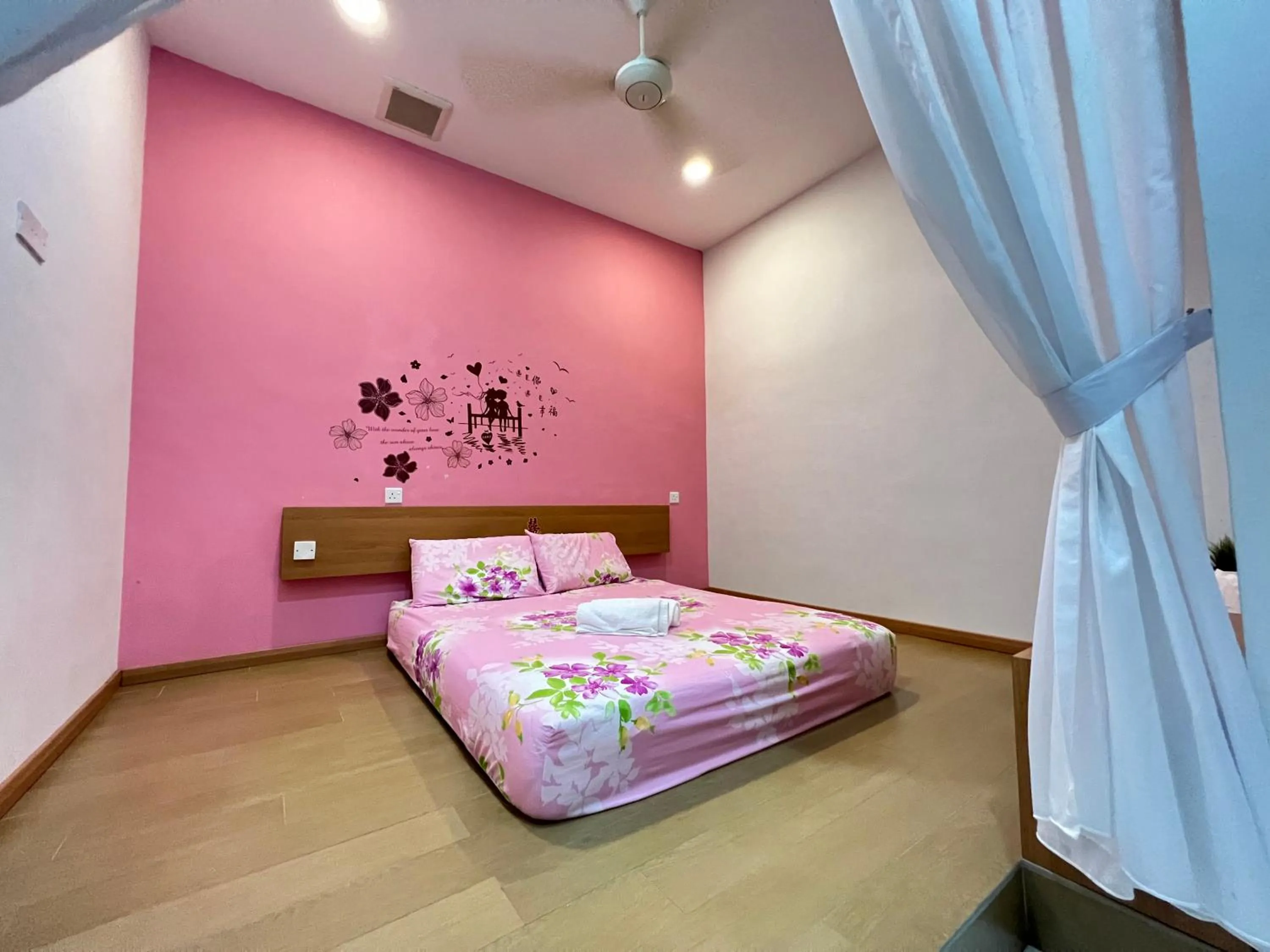 Bed in Jiaxin Homestay - JP Pedana 家馨民宿
