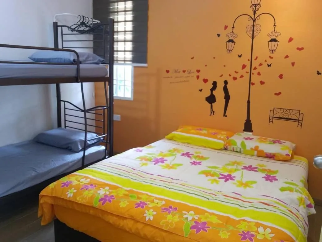 Bed in Jiaxin Homestay - JP Pedana 家馨民宿