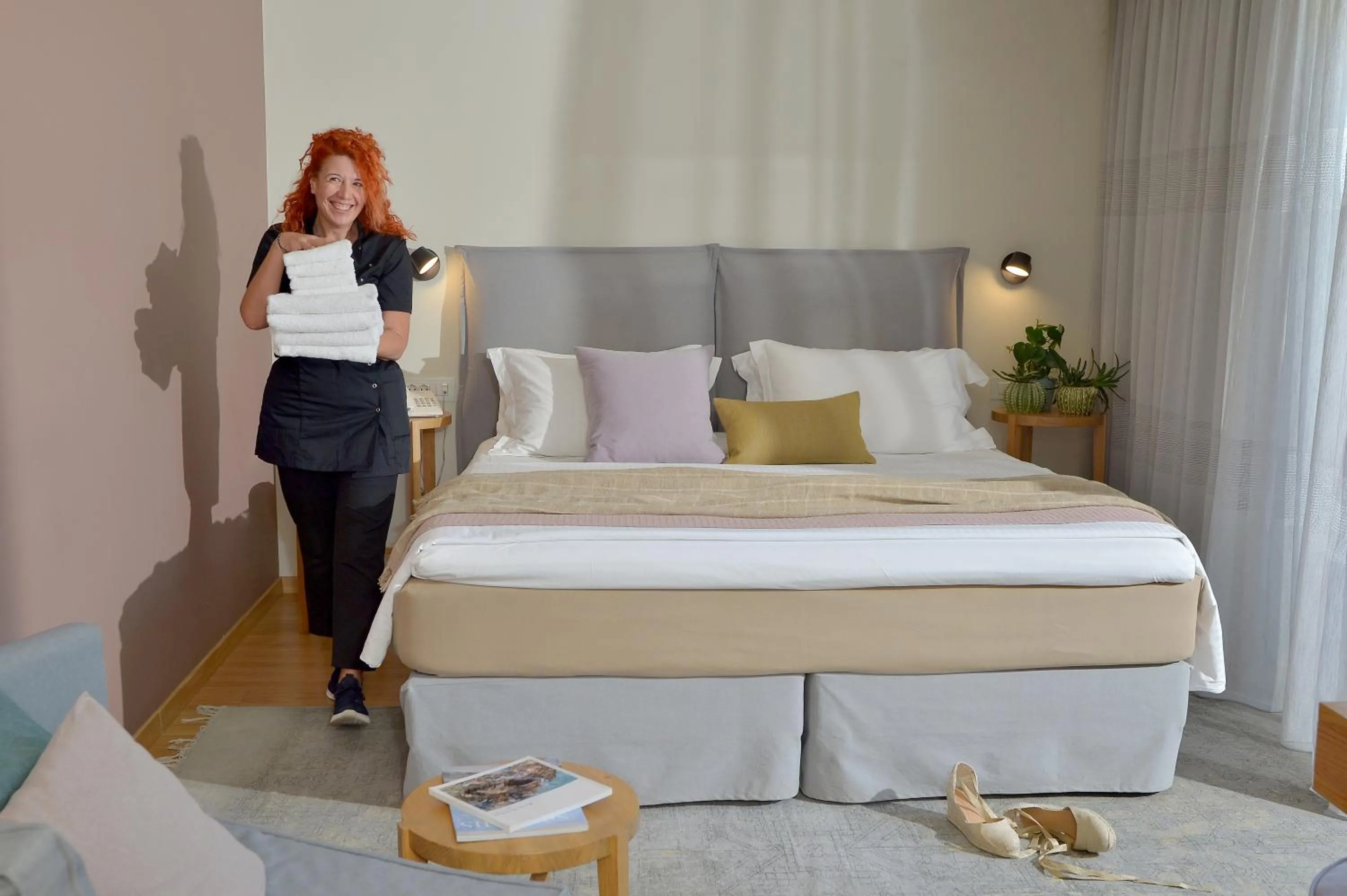 Bed in MIRIVILI hospitality & wellness