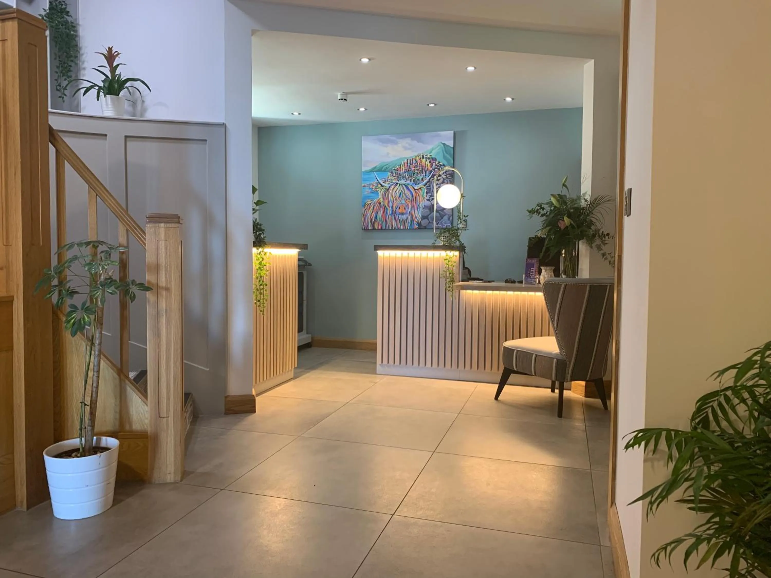 Lobby or reception in Bayview Hotel