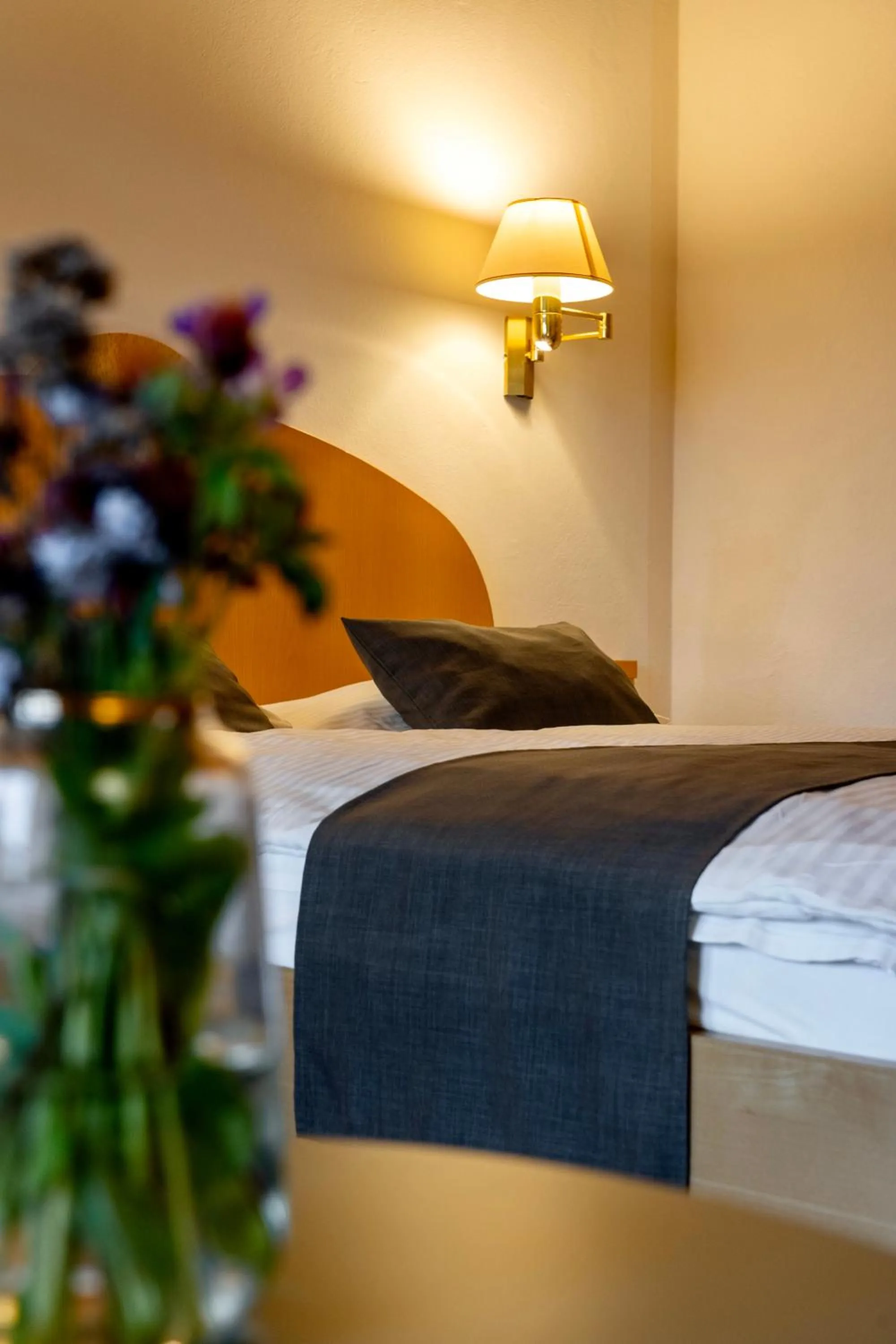 Bed in Aparthotel Pfeffermühle