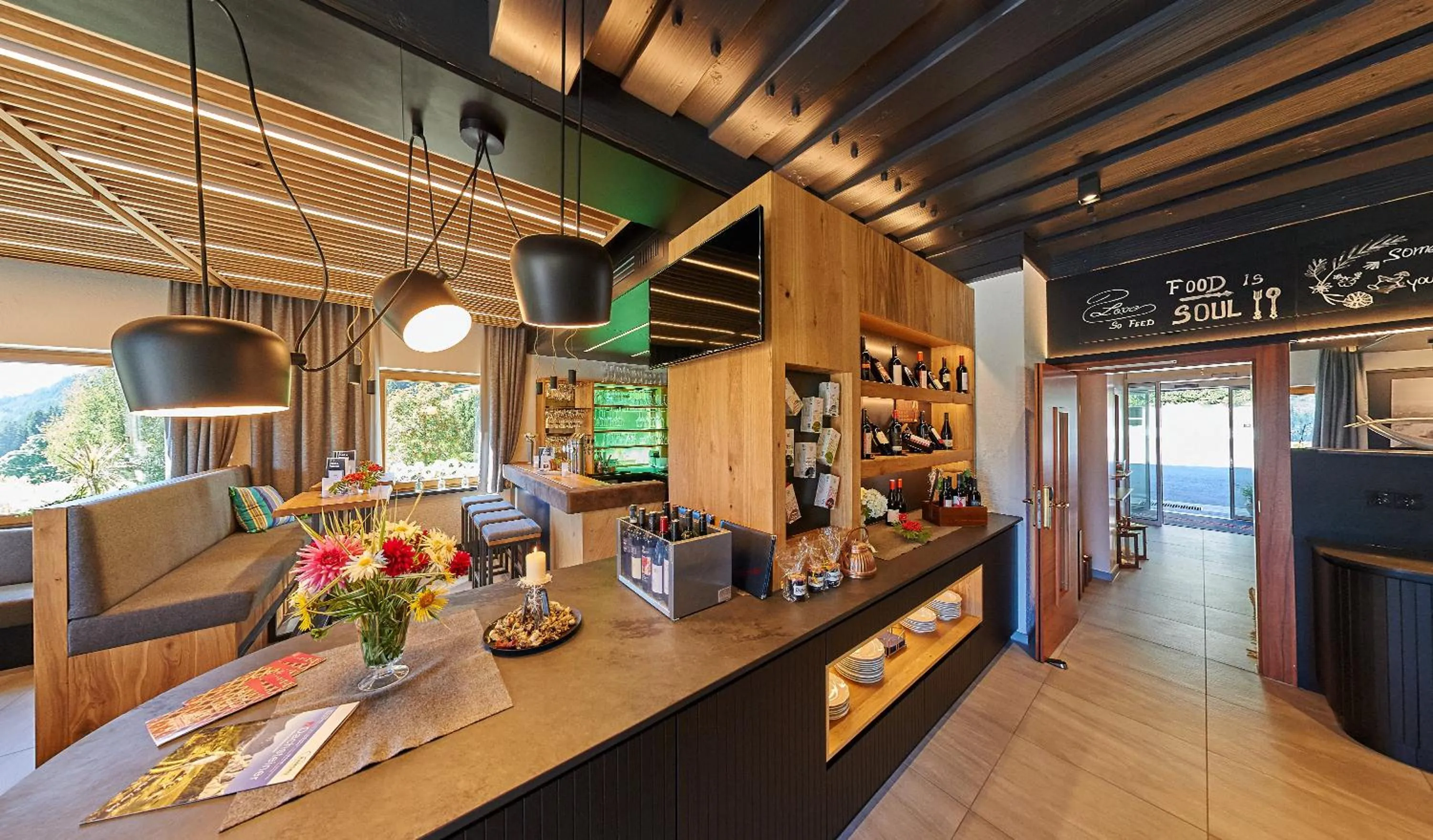 Restaurant/places to eat in Aparthotel Pfeffermühle