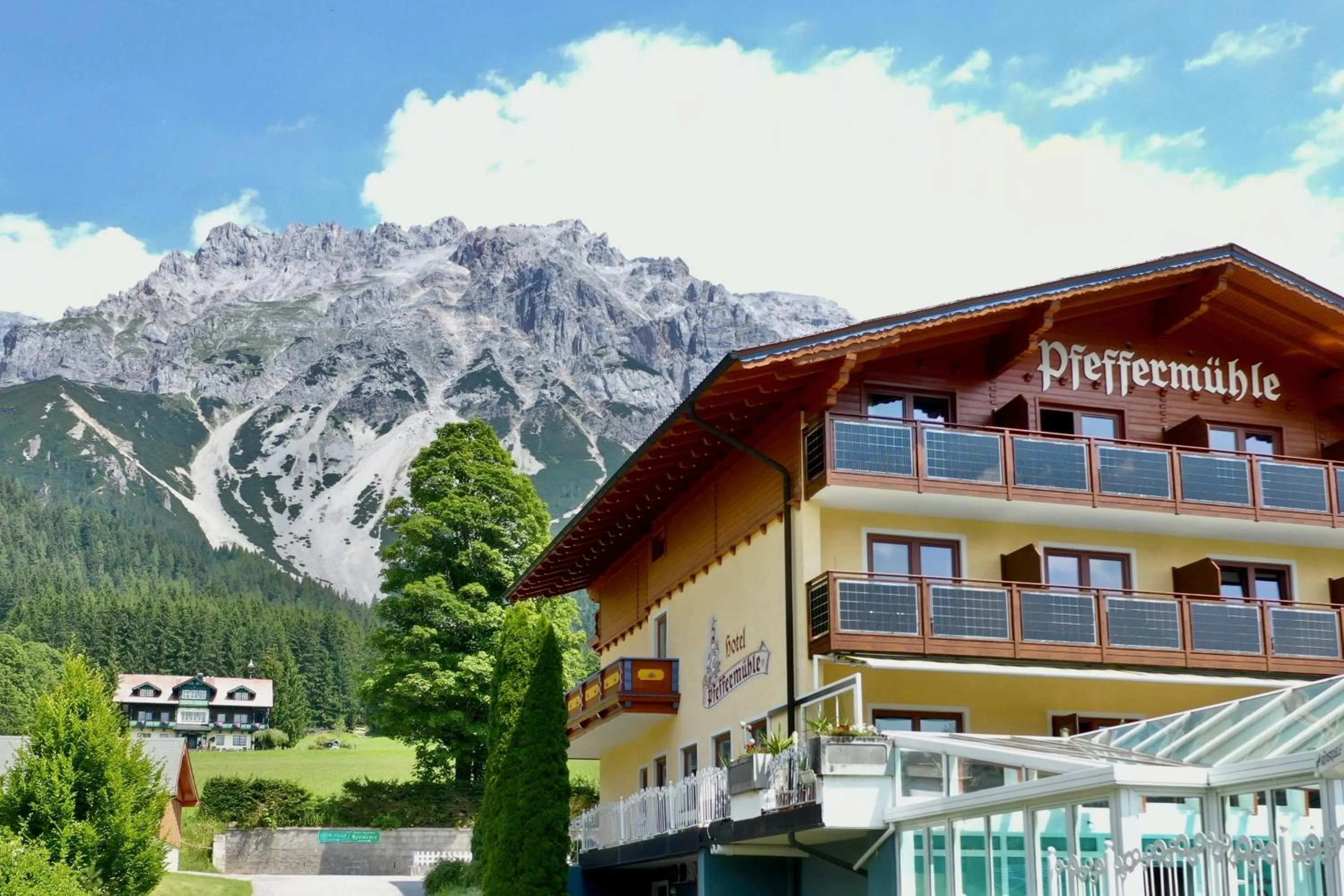 Property building in Aparthotel Pfeffermühle