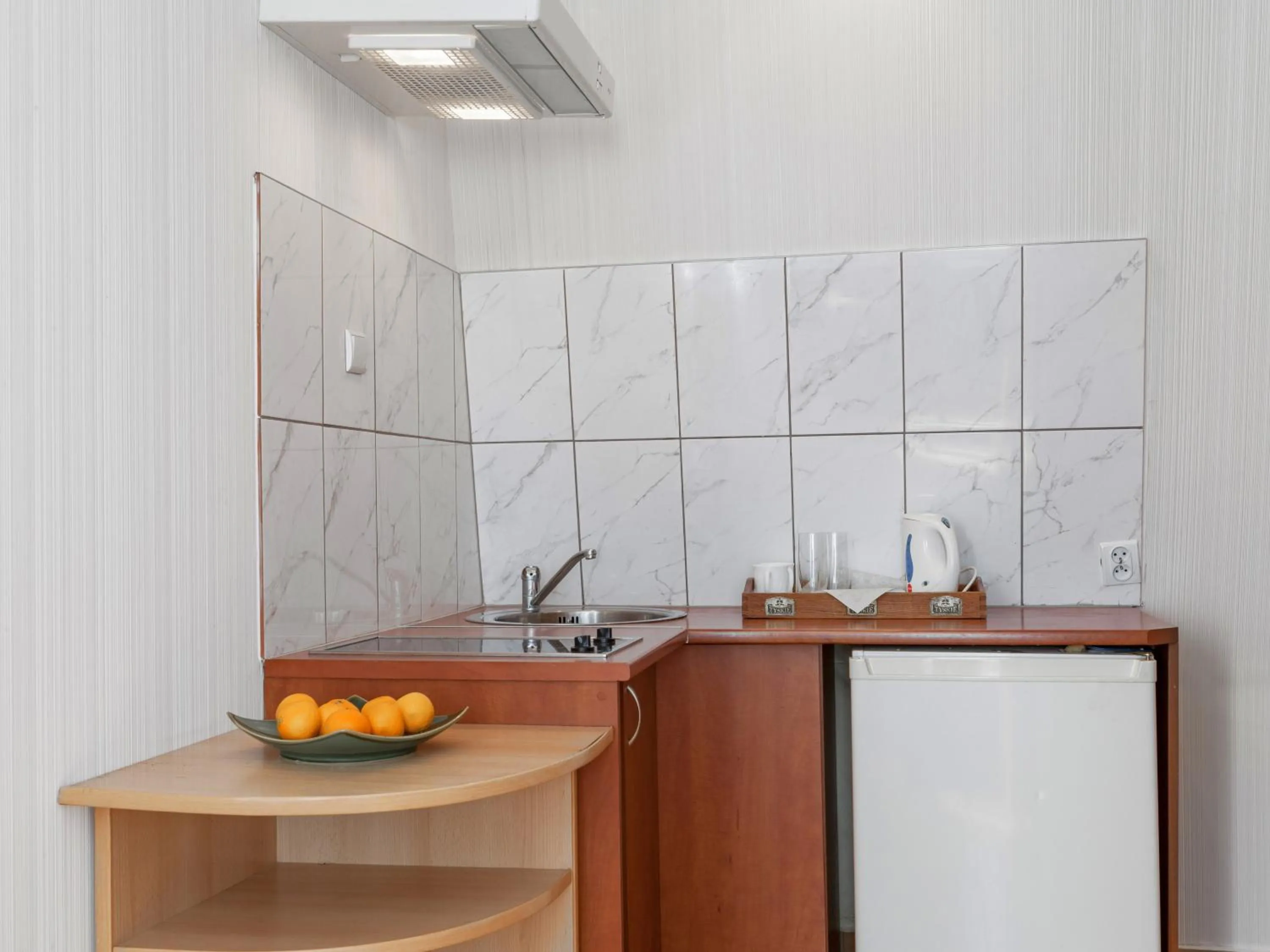 Kitchen or kitchenette in Pensjonat KoGa