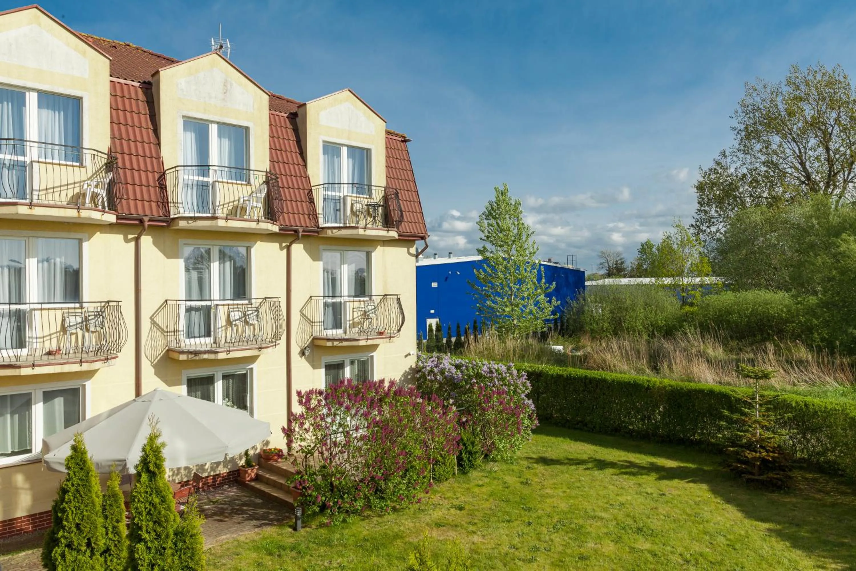 Garden in Pensjonat KoGa