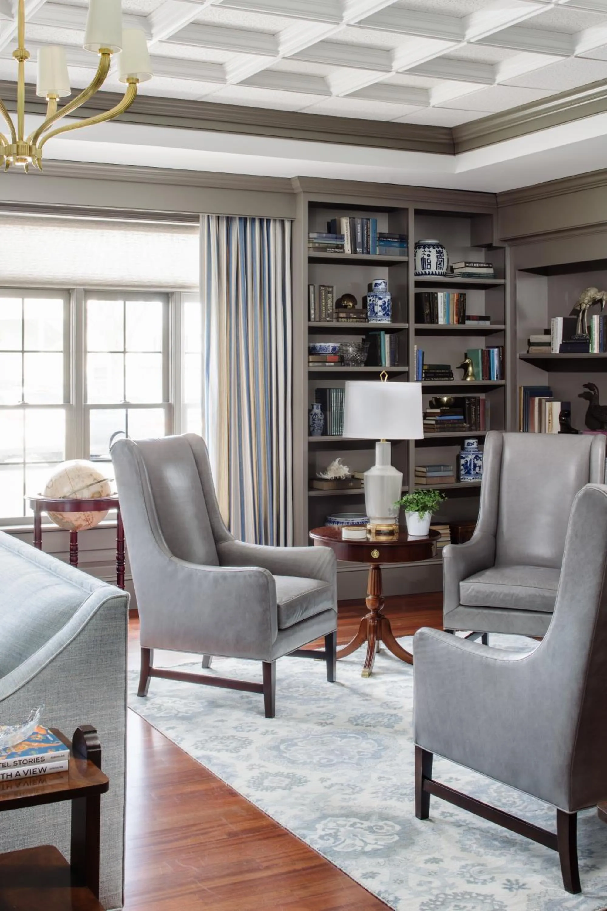 Library in The Bellmoor Inn and Spa